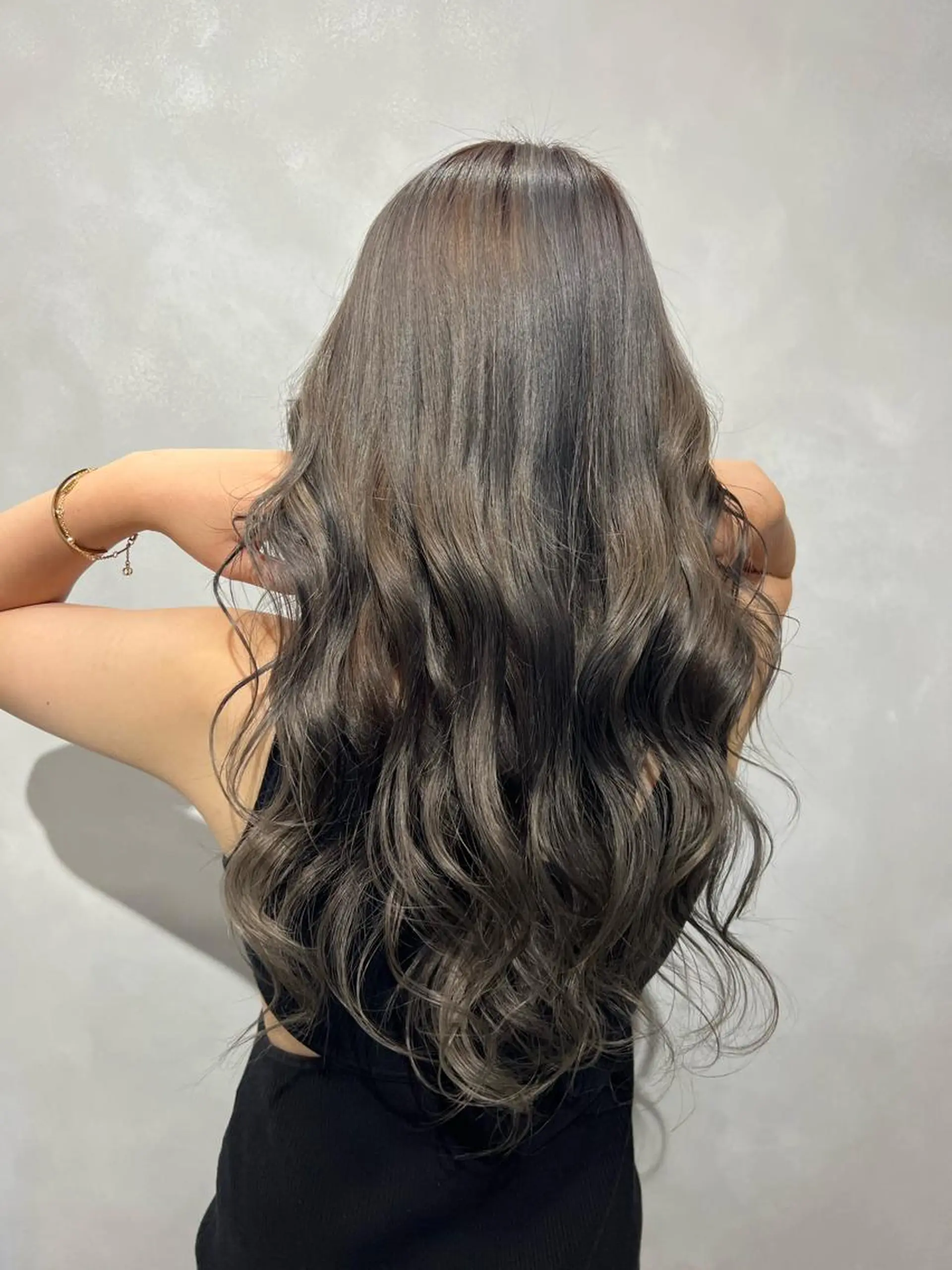 ロング カラー ヘアカラー トリートメント 髪質改善/縮毛矯正 レイヤー/松川匠のヘアスタイル
