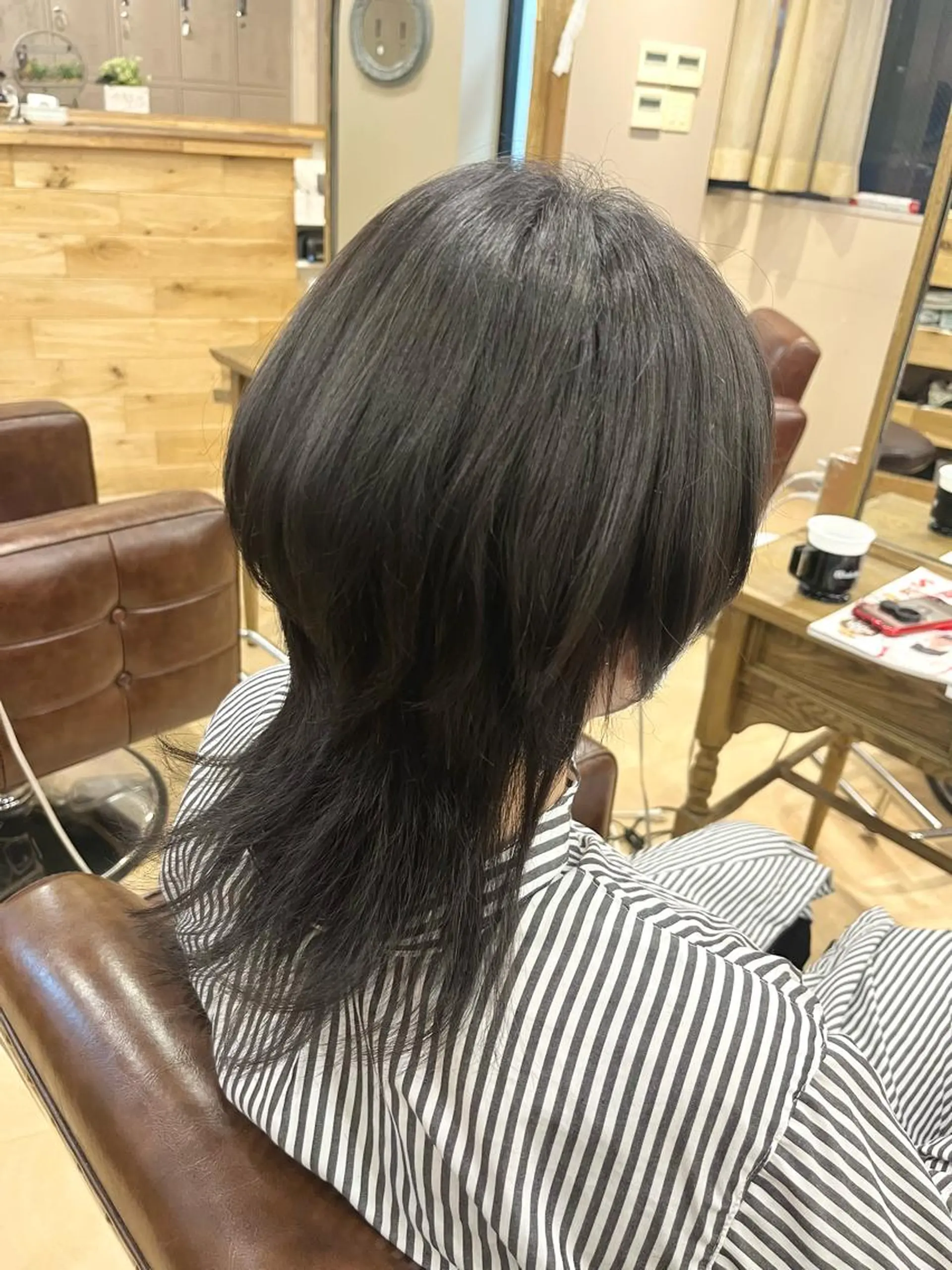 ミディアム カラー ヘアアレンジ S.BLOOM 川崎 翔哉のヘアスタイル