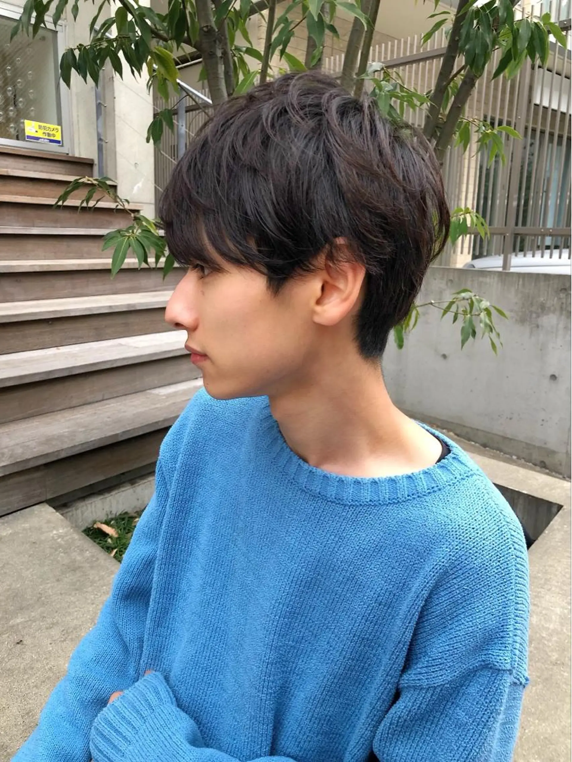 ショート メンズ🍃ナチュラル 韓国風ヘアRENのヘアスタイル