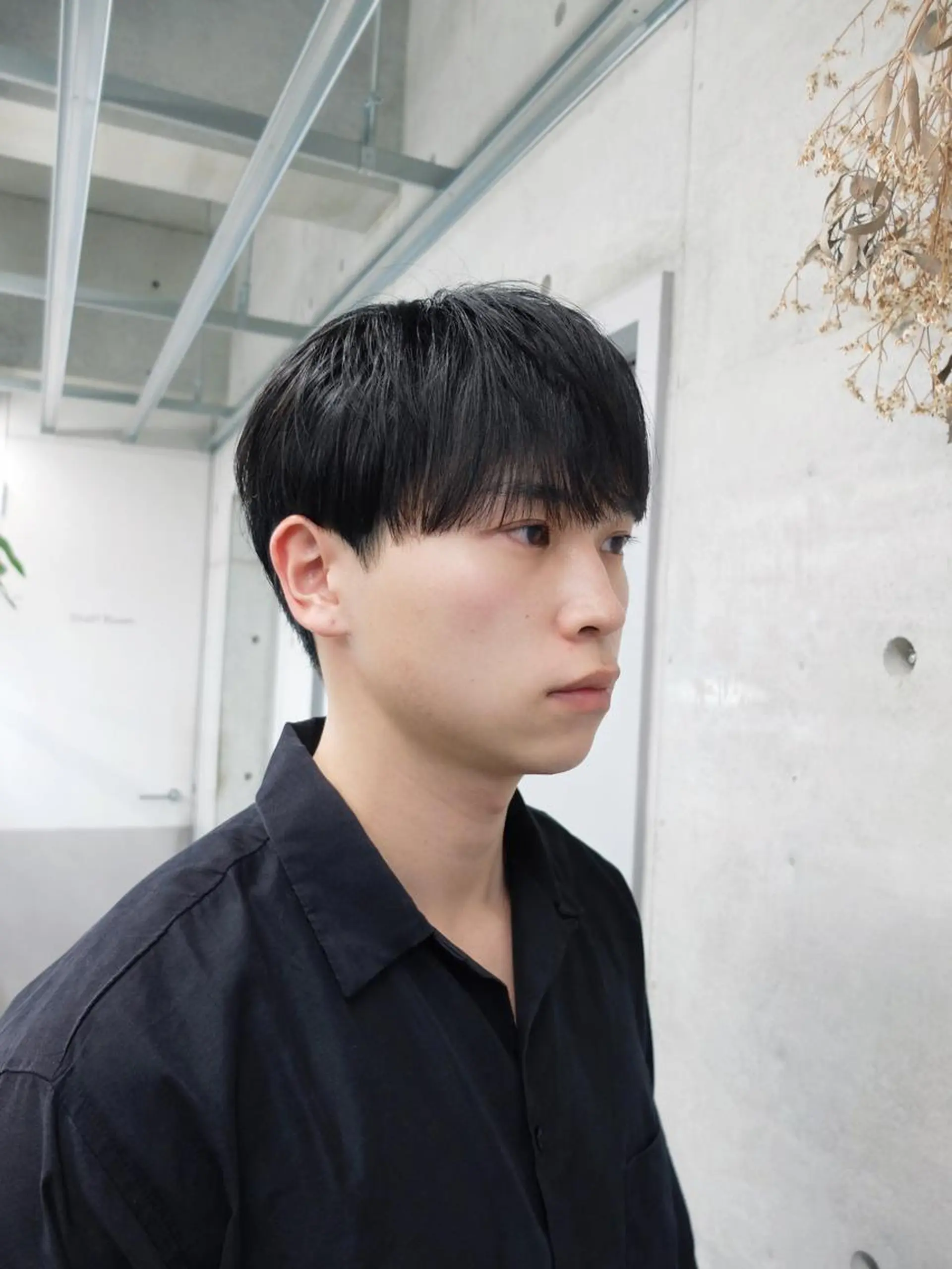 ショート メンズ カット ダブルカラー/ ケアブリーチ/クニトのヘアスタイル