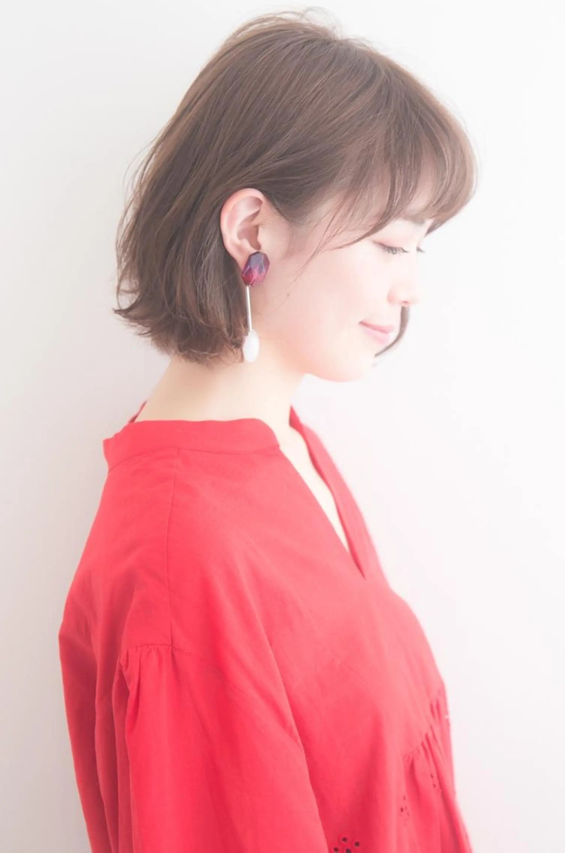 ショート 羽田 ひろむのヘアスタイル
