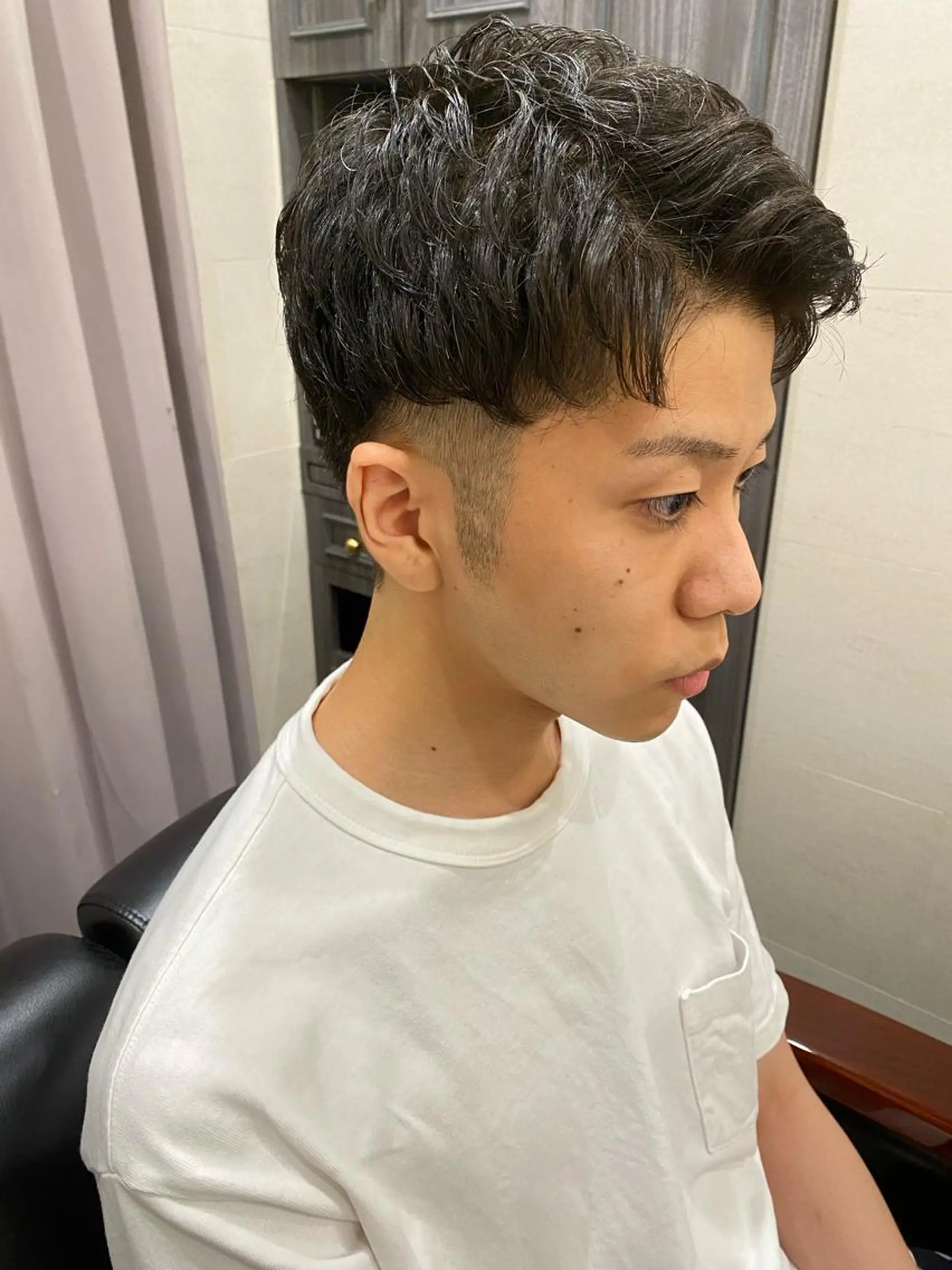 ショート パーマ メンズ メンズパーマ ブライダルエステ🪽 ミレイの眉毛・アイブロウイメージ