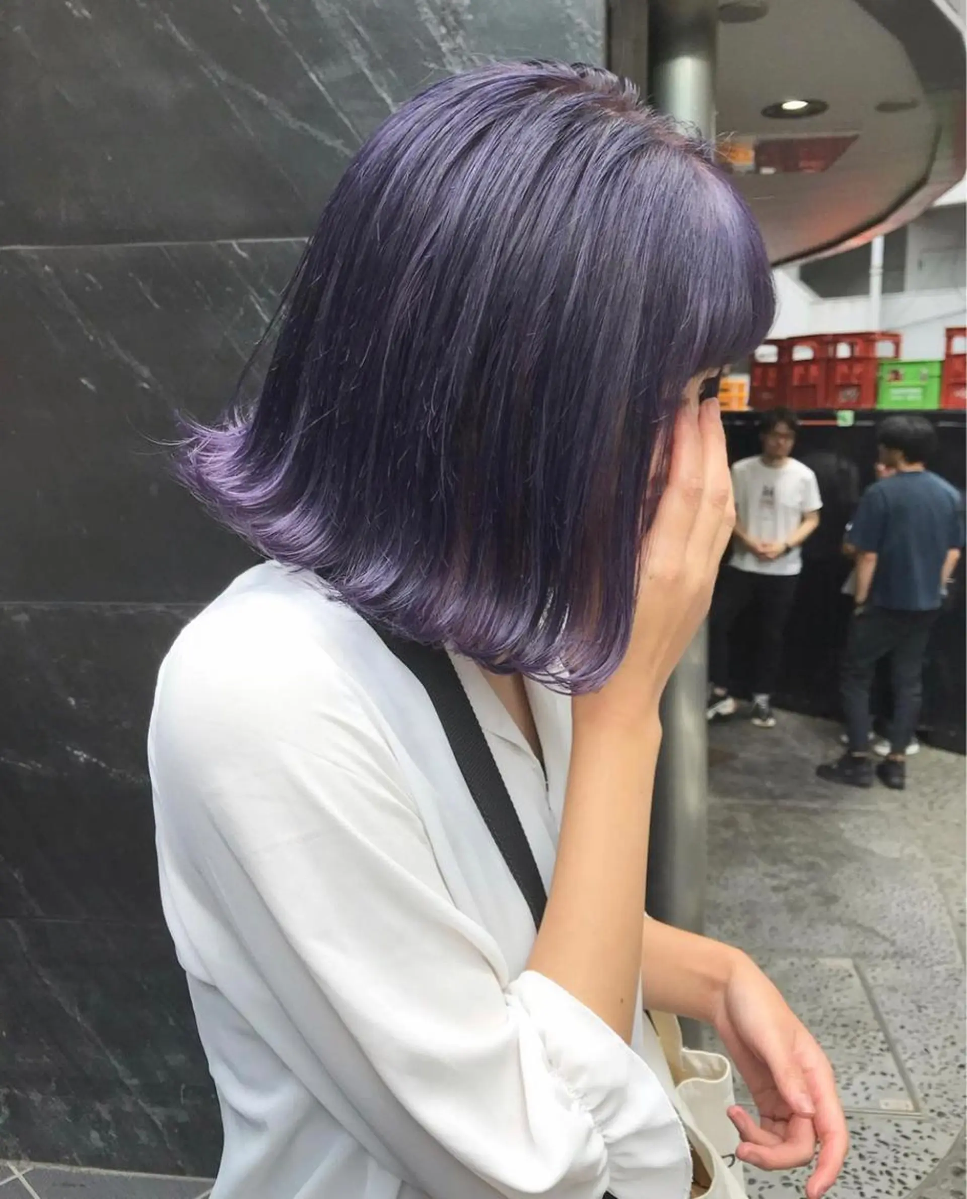 ミディアム ボブ TOMOYA/ ショート、レイヤーのヘアスタイル