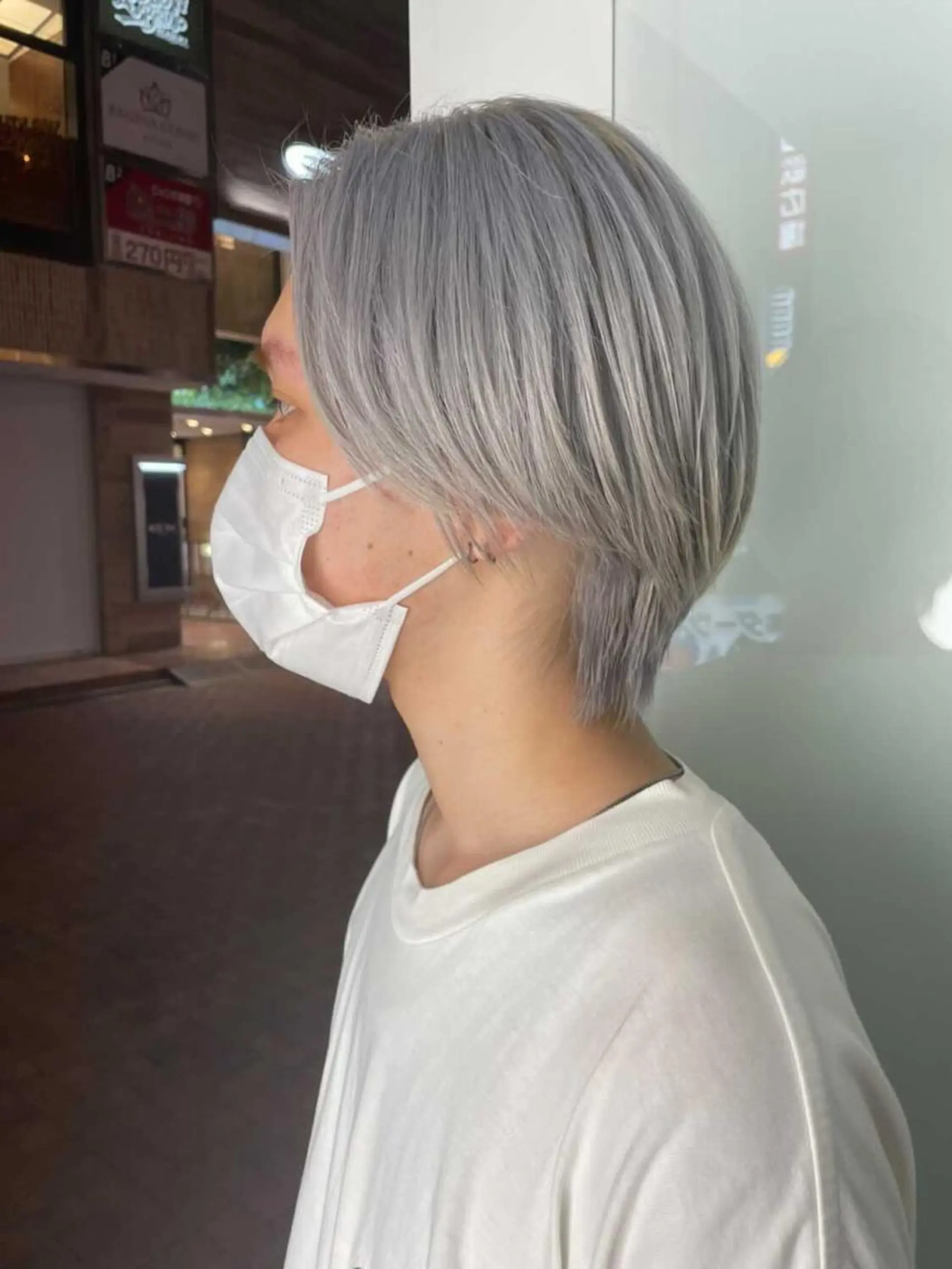 カラー メンズ シルバー 🔥メンズカラー🔥 セヤシュウヘイのヘアスタイル
