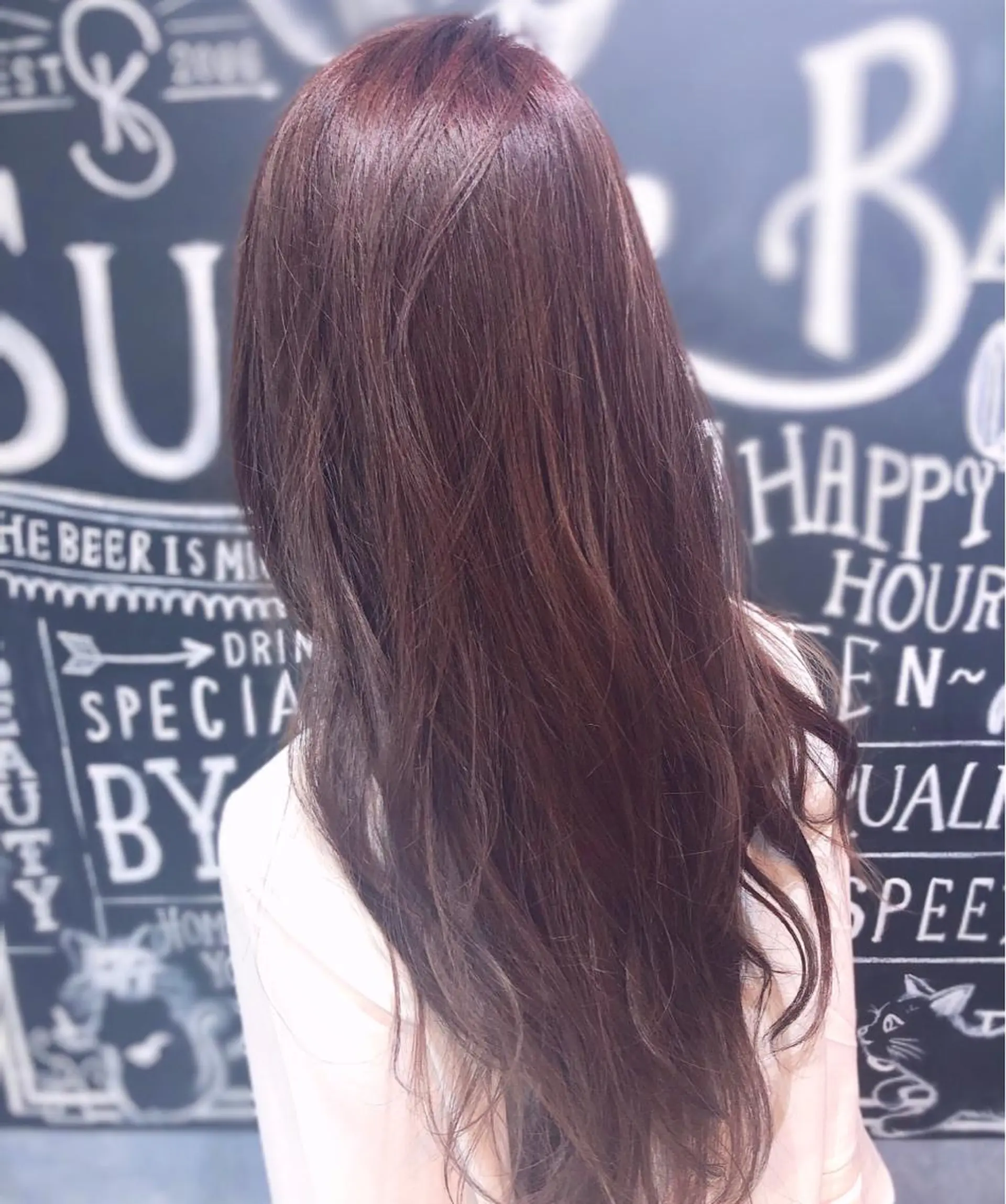 ロング カラー ヘアカラー 加藤 琢也のヘアスタイル