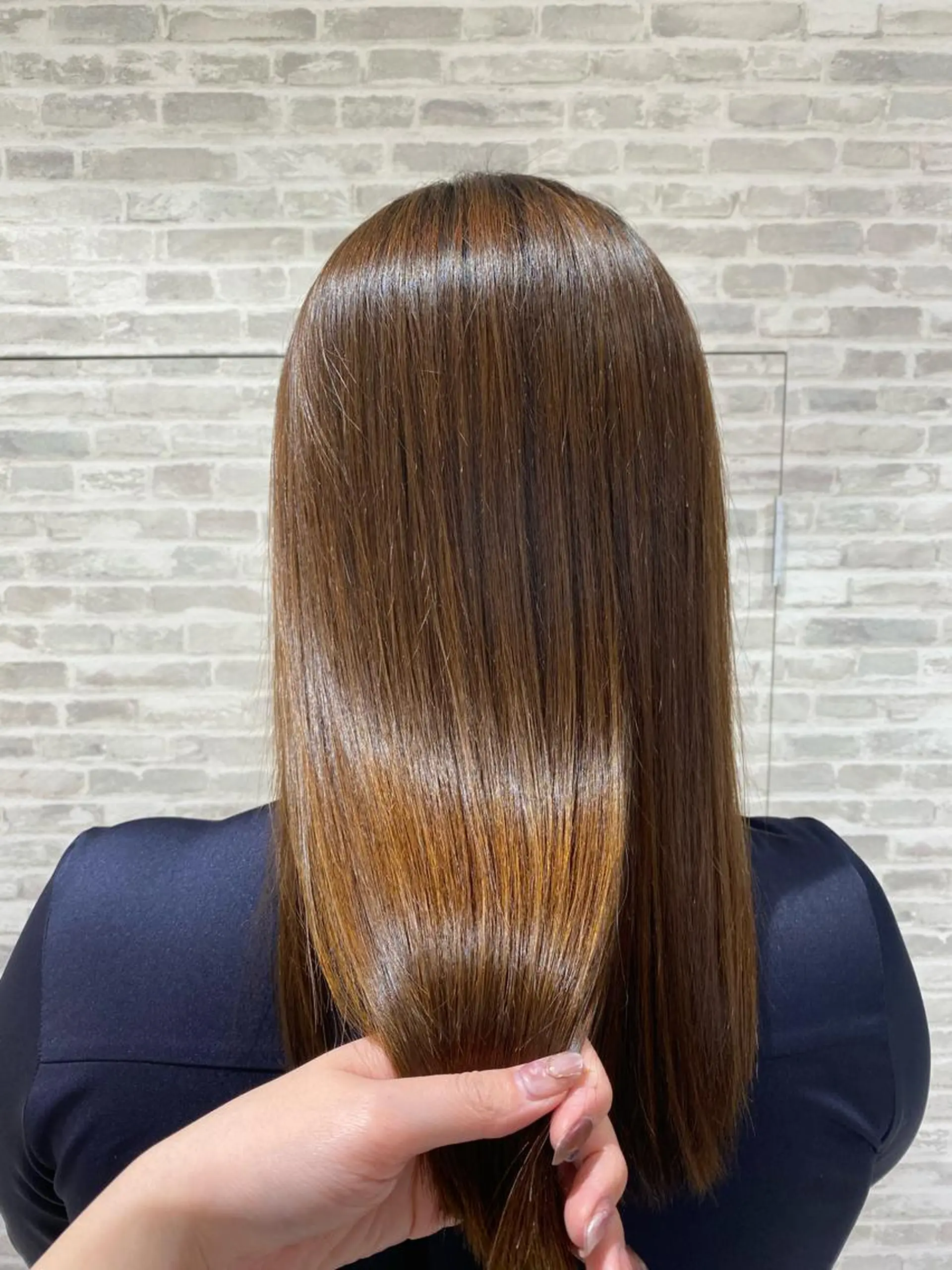 ロング 縮毛矯正 トリートメント ✨圧倒的ツヤ髪✨ 小野あすかのヘアスタイル