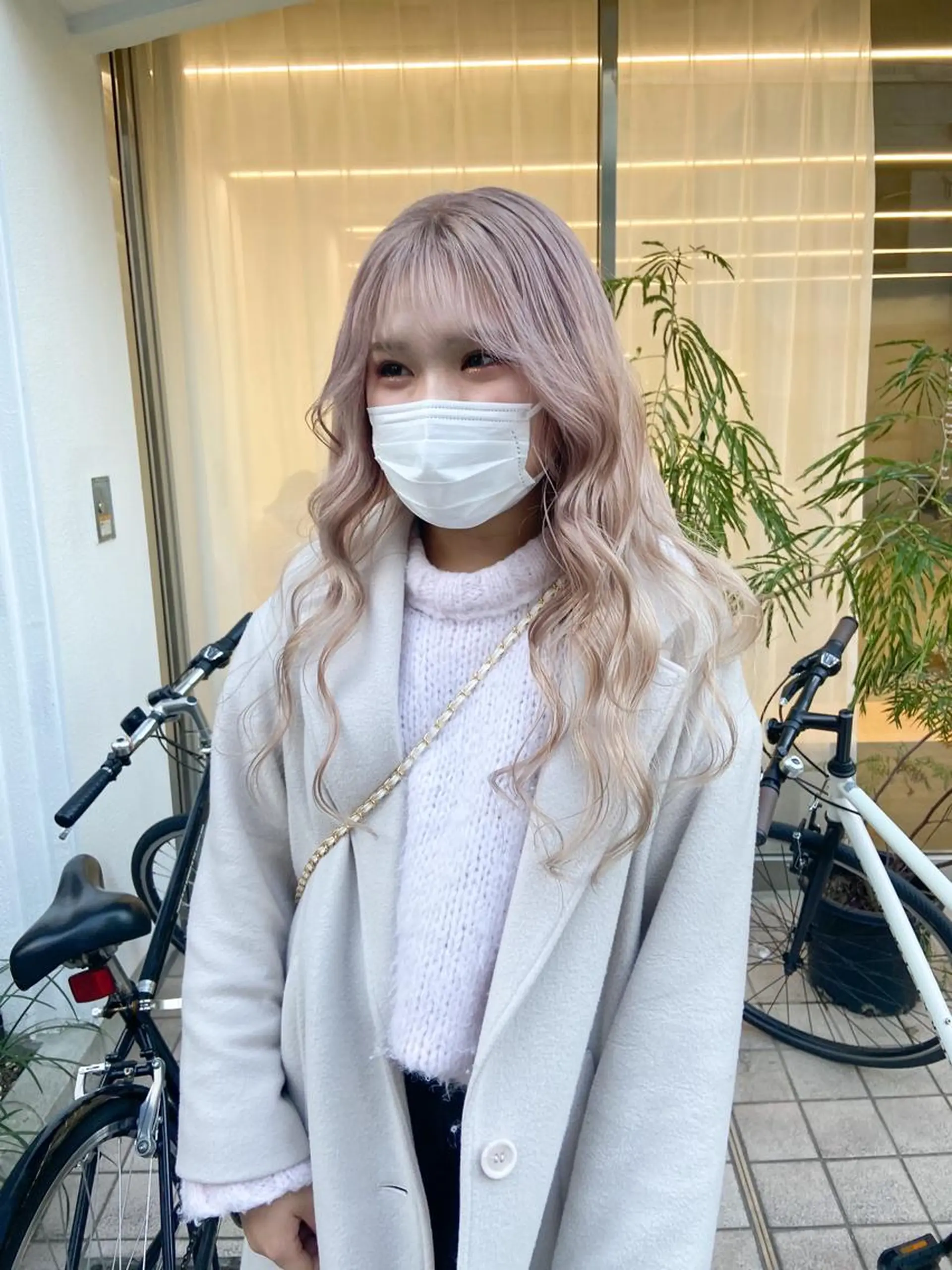 ロング カラー ヘアカラー yuna/ボブカット /ハイトーンカラーのヘアスタイル