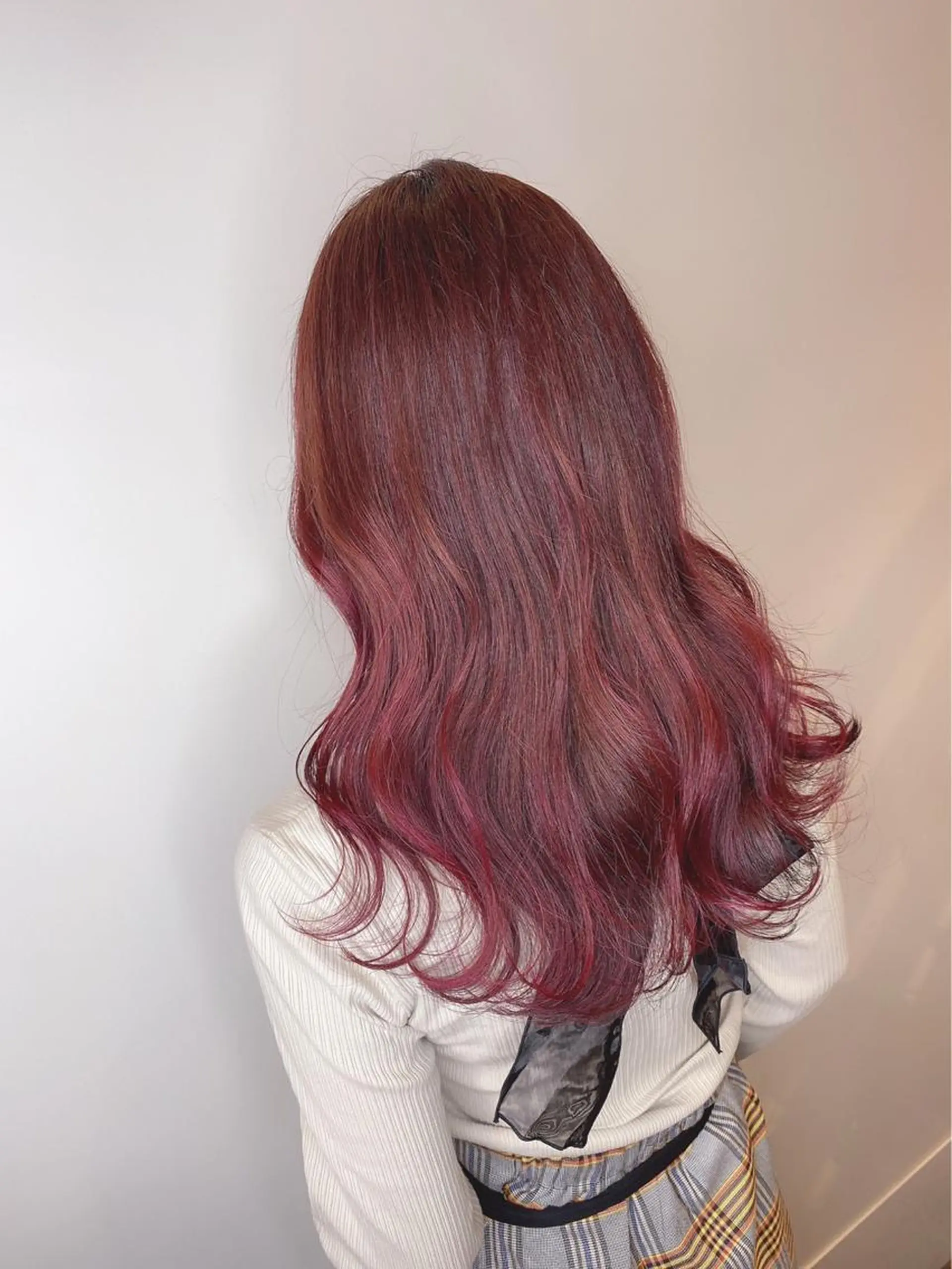 ロング しもかわ かほのヘアスタイル