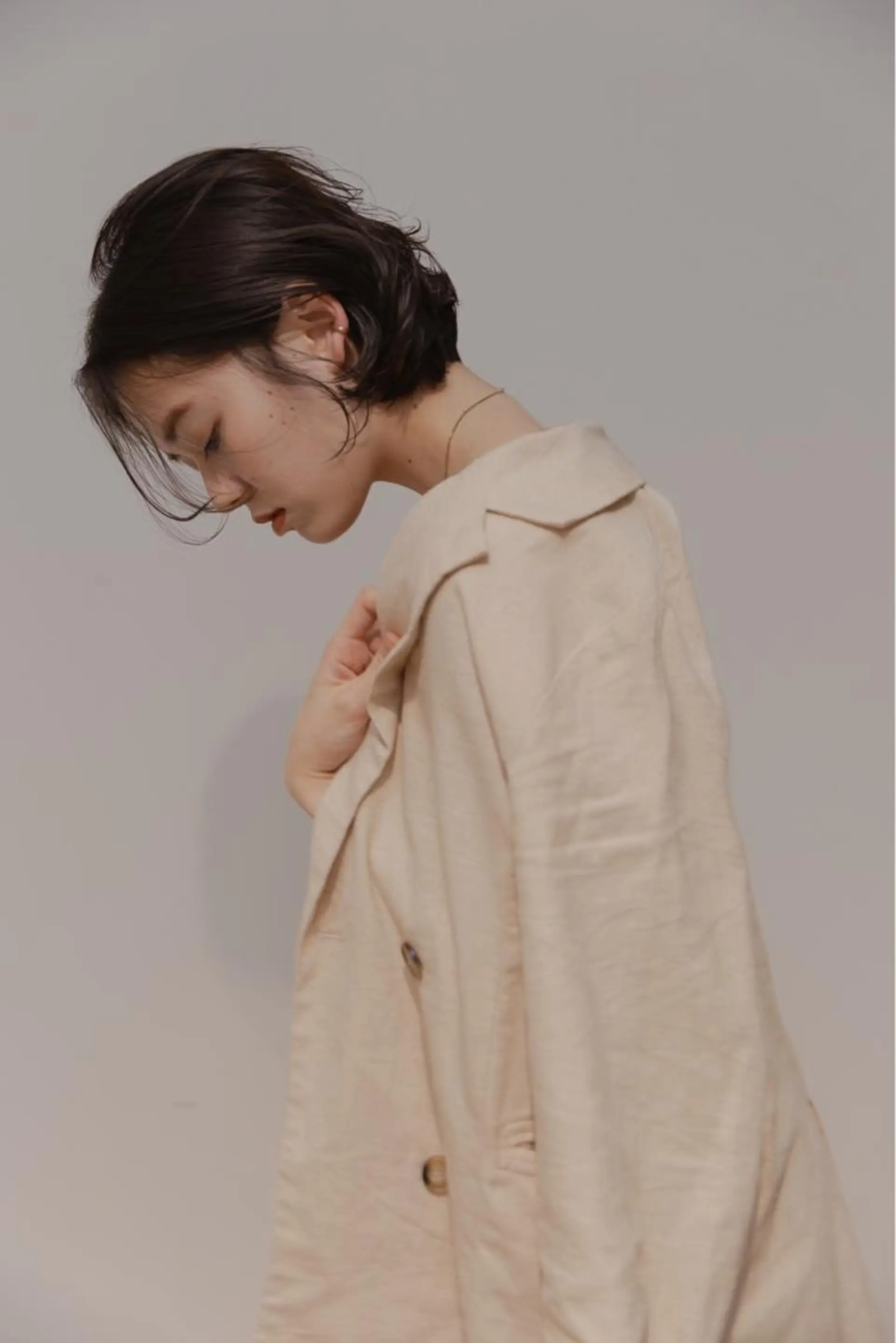 ショート カラー ツジガキ ユウスケのヘアスタイル