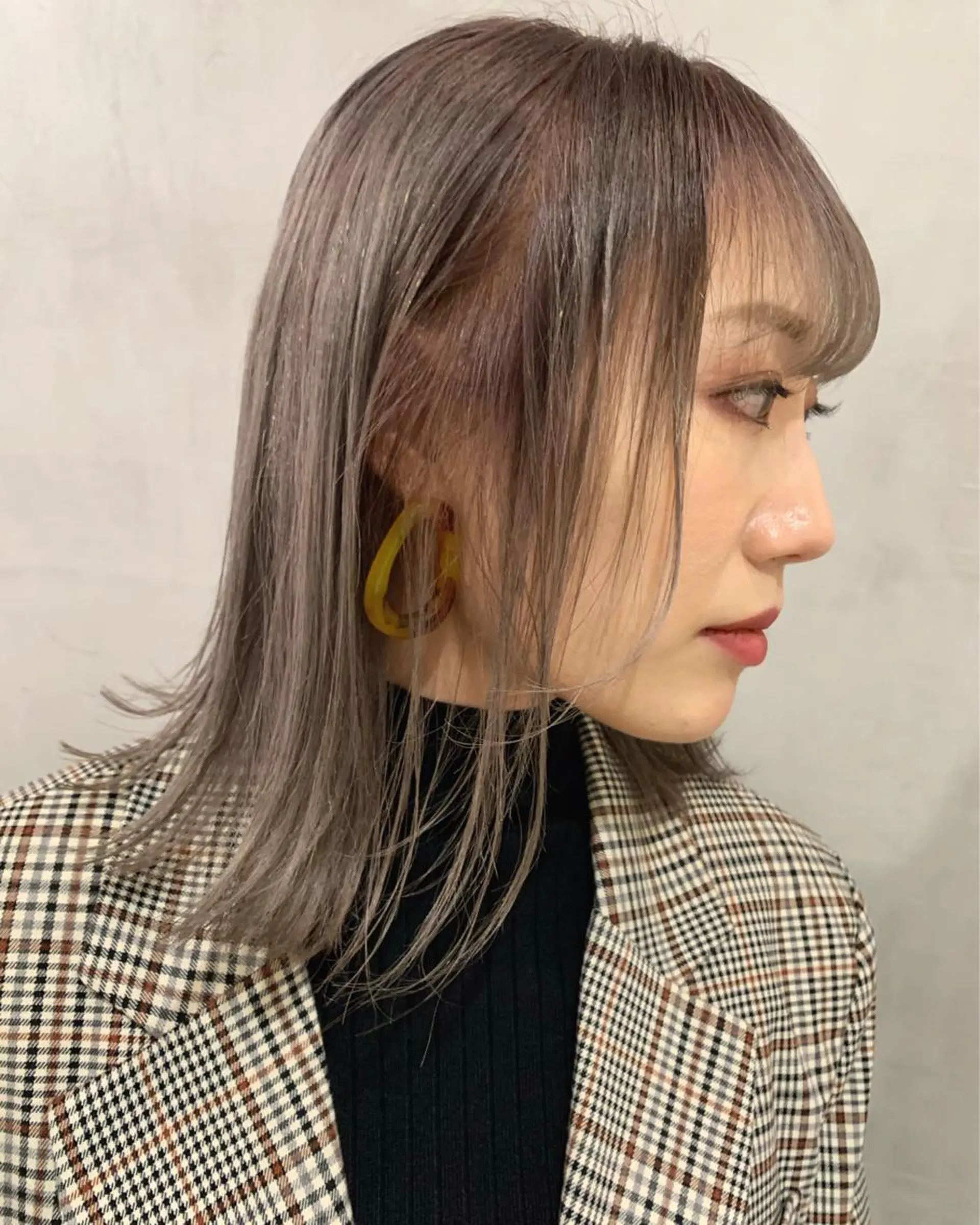 ミディアム カラー カット ヘアカラー トリートメント 優作 〜圧倒的信頼〜のヘアスタイル