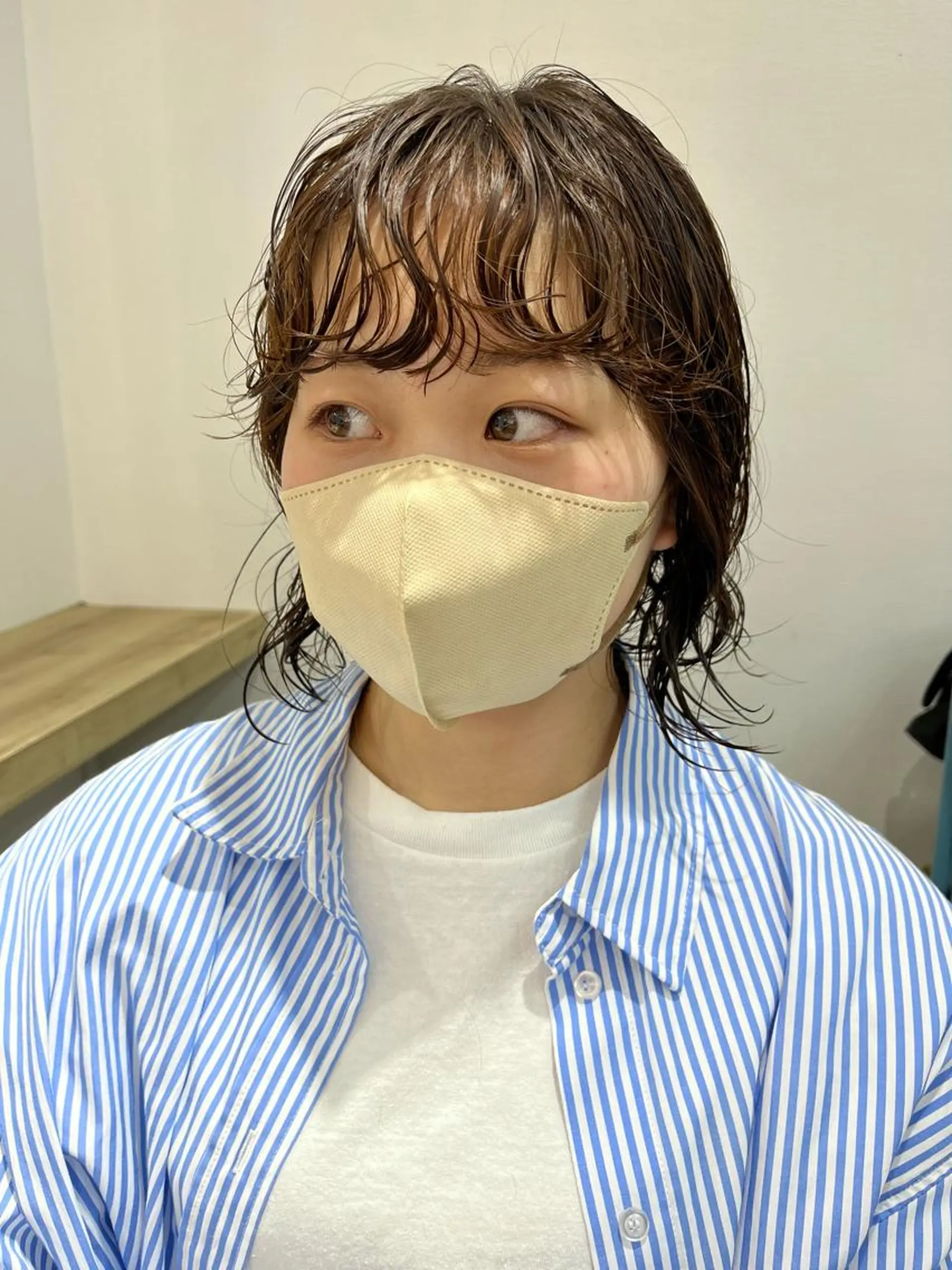 ショート パーマ カット パーマ トリートメント 🌼sunc HINAMI🌼のヘアスタイル