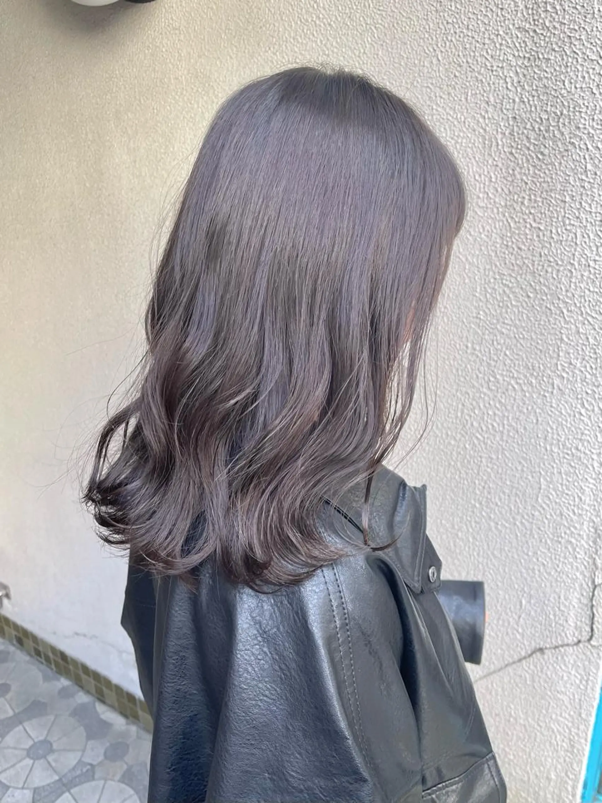 セミロング カラー 🇺🇸✂️🍟 こんあゆみのヘアスタイル