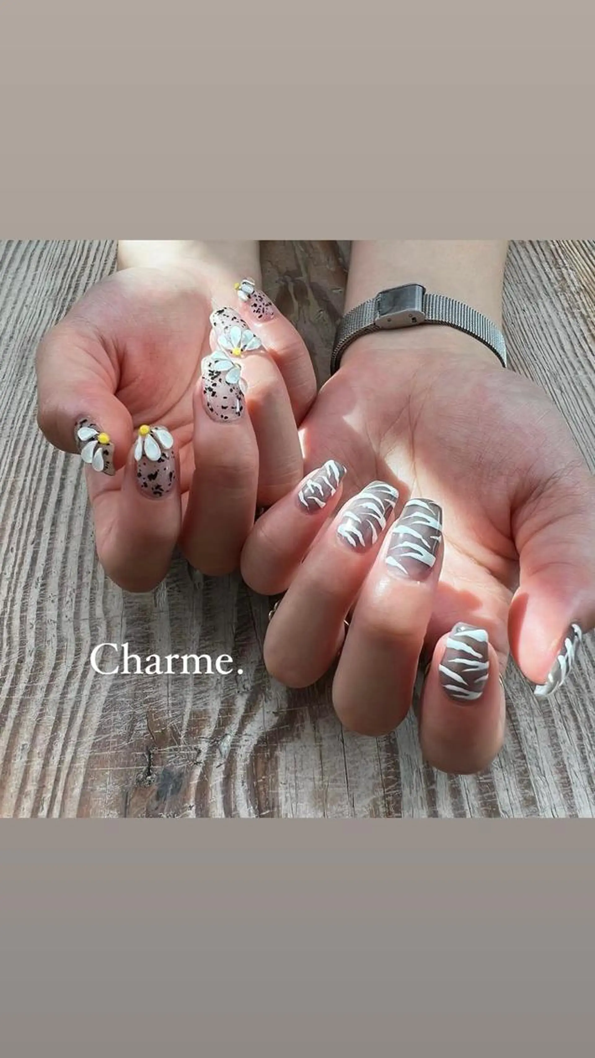 ネイル 持ち込み Charme. NOBUKOのネイルデザイン