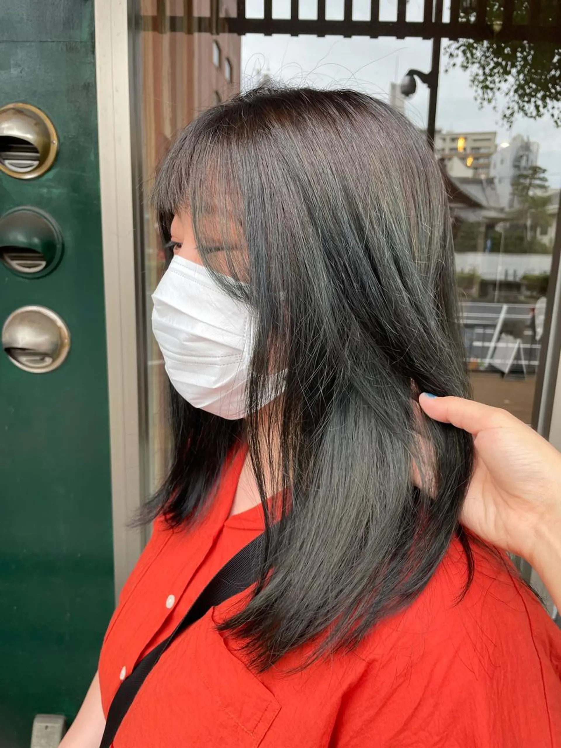 セミロング カラー レイヤー/高橋 みく /池下/千種のヘアスタイル