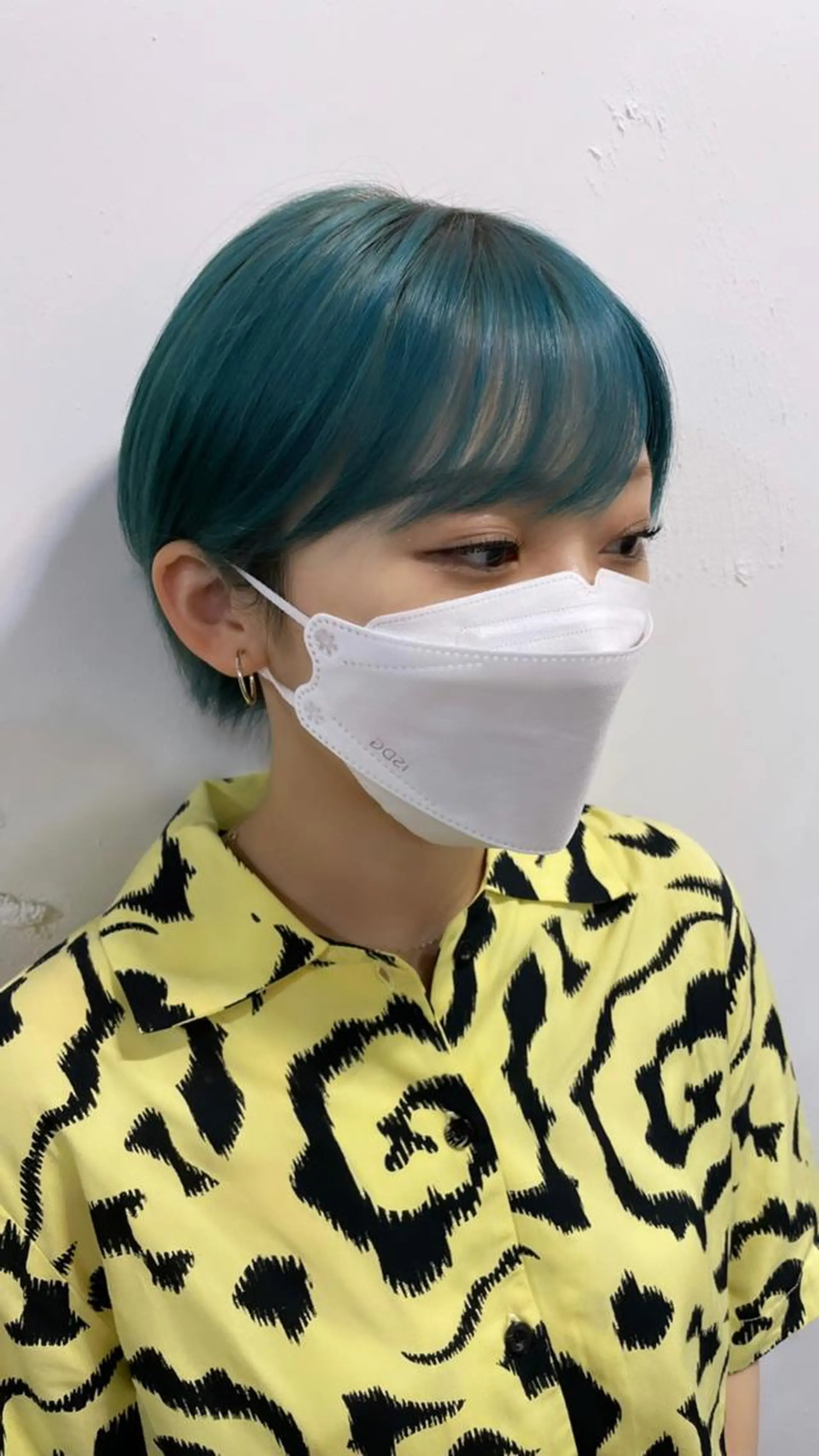 ショート カット ヘアカラー トリートメント ウルフカット/ボブ りなのヘアスタイル