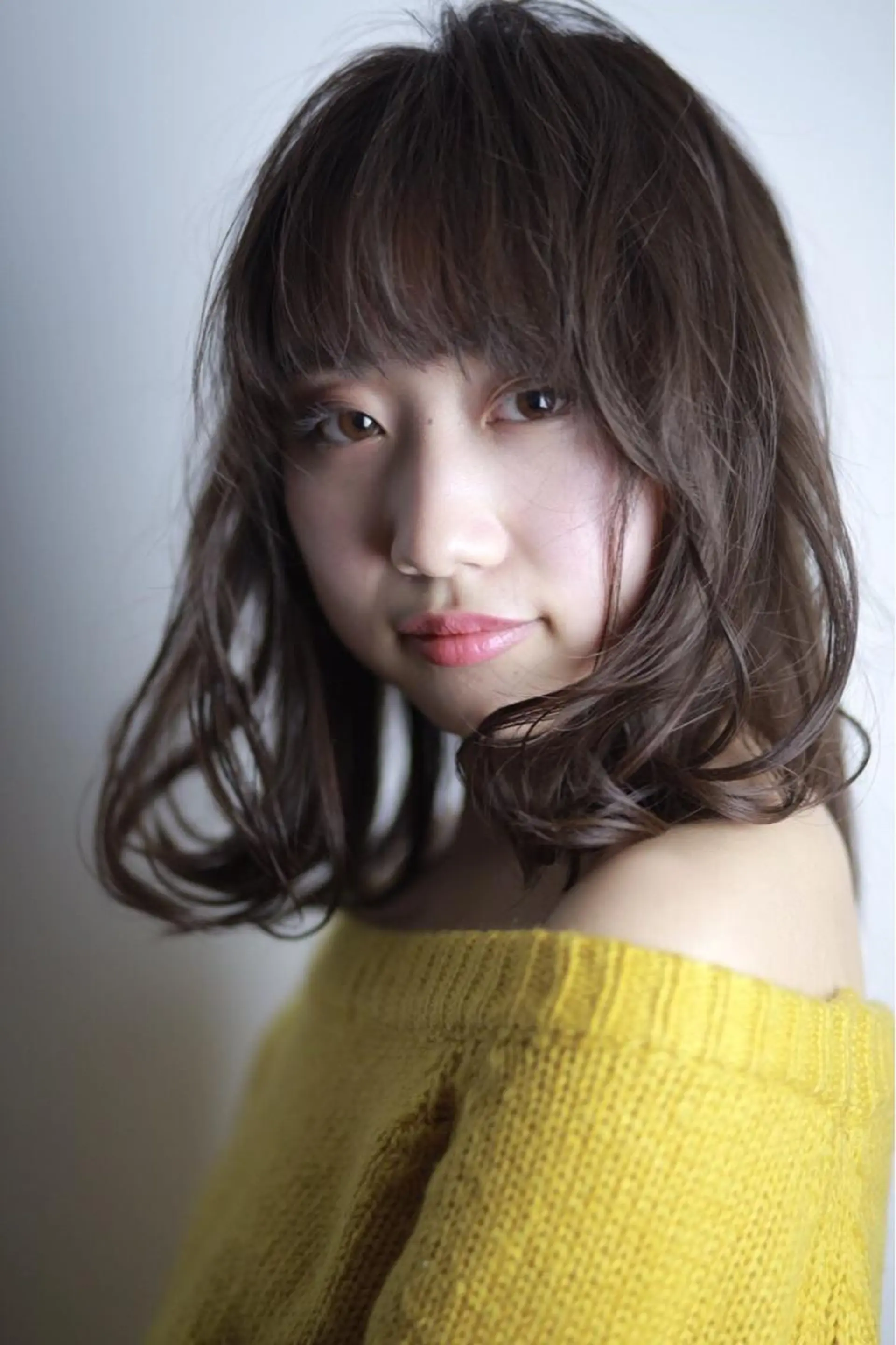 セミロング パーマ 髪質改善/茅ヶ崎 マツモト リョウのヘアスタイル