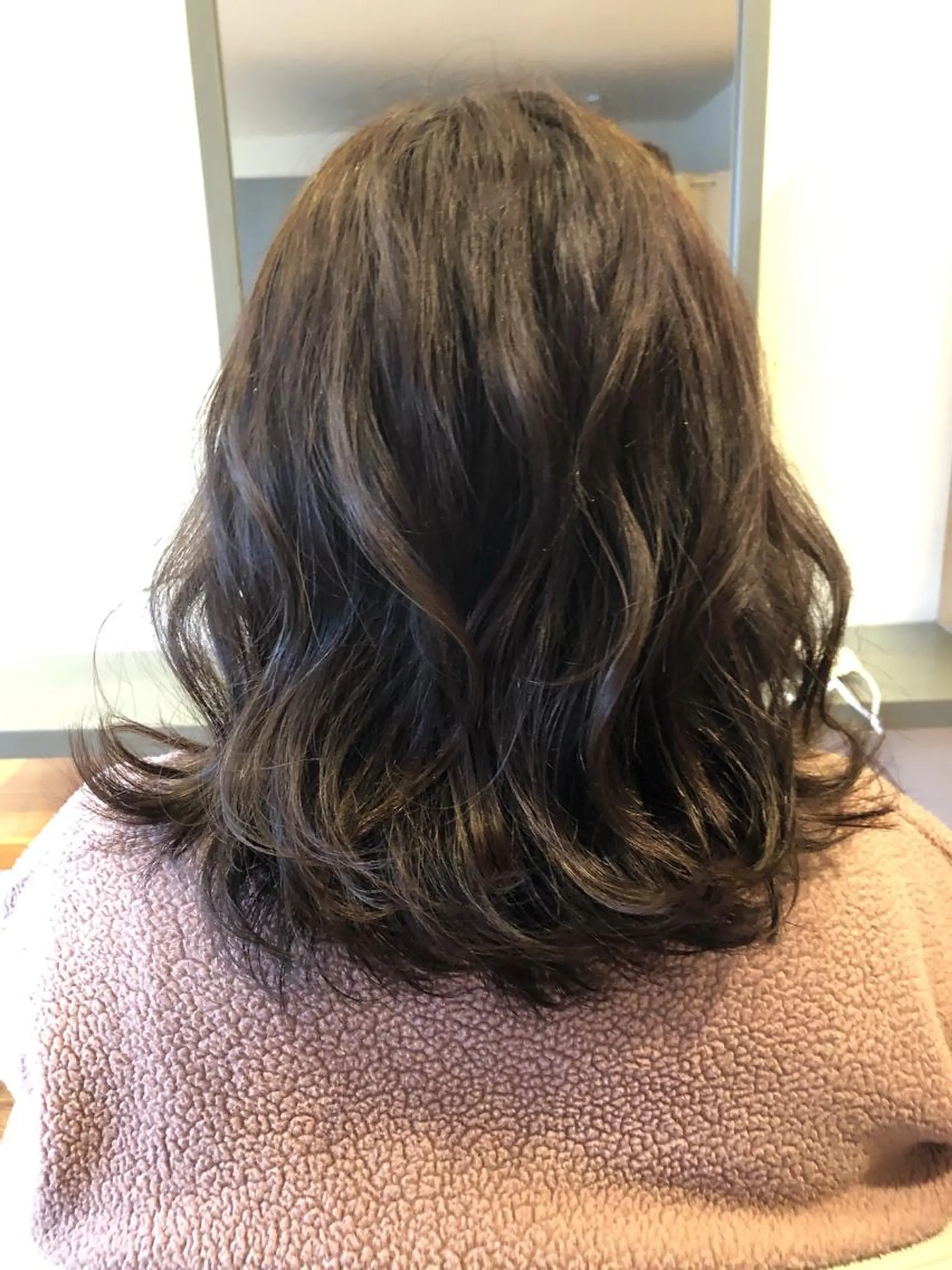 ミディアム 永井 亜実のヘアスタイル