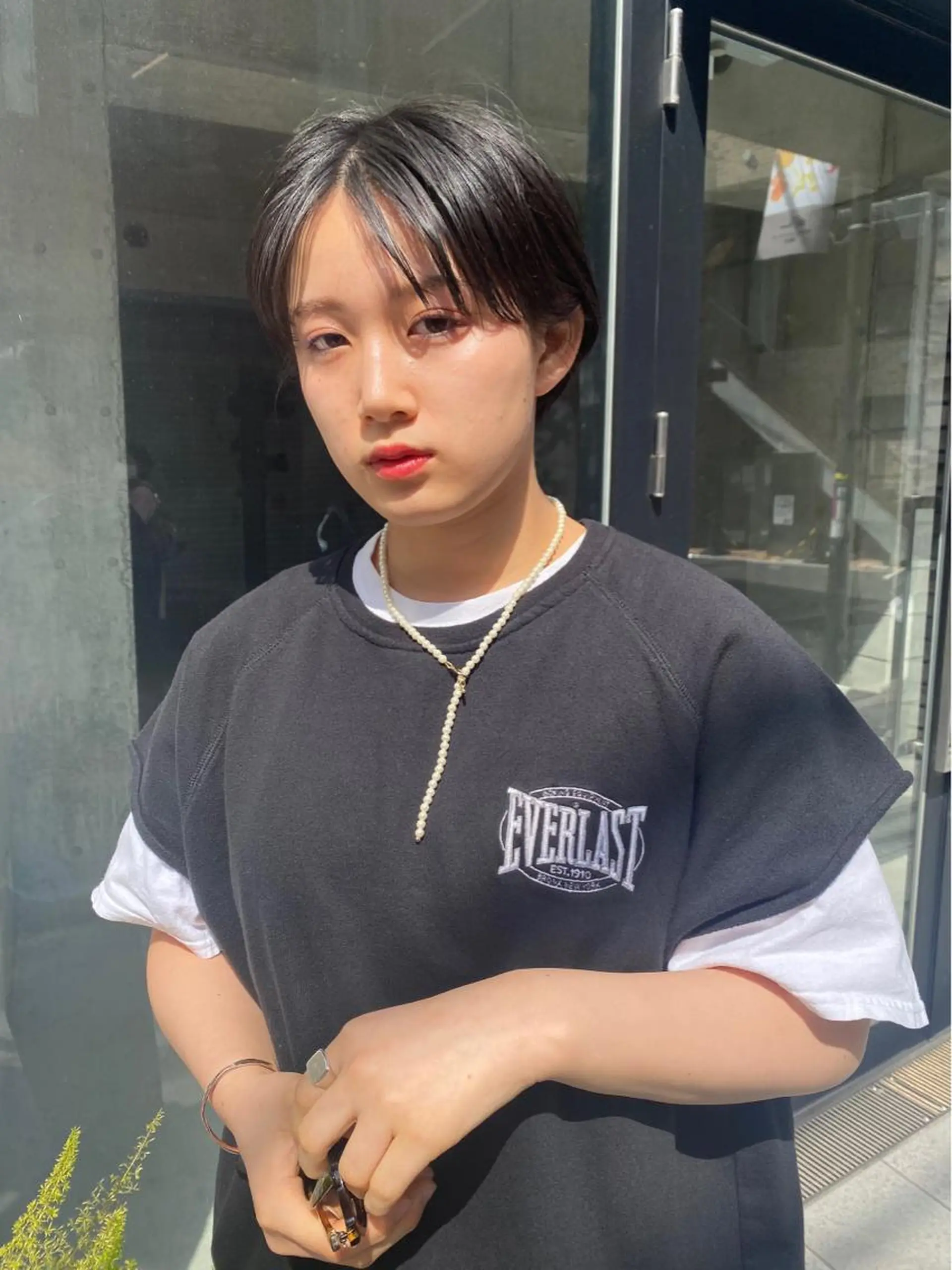 ショート パーマ/ 🌿nanakoのヘアスタイル