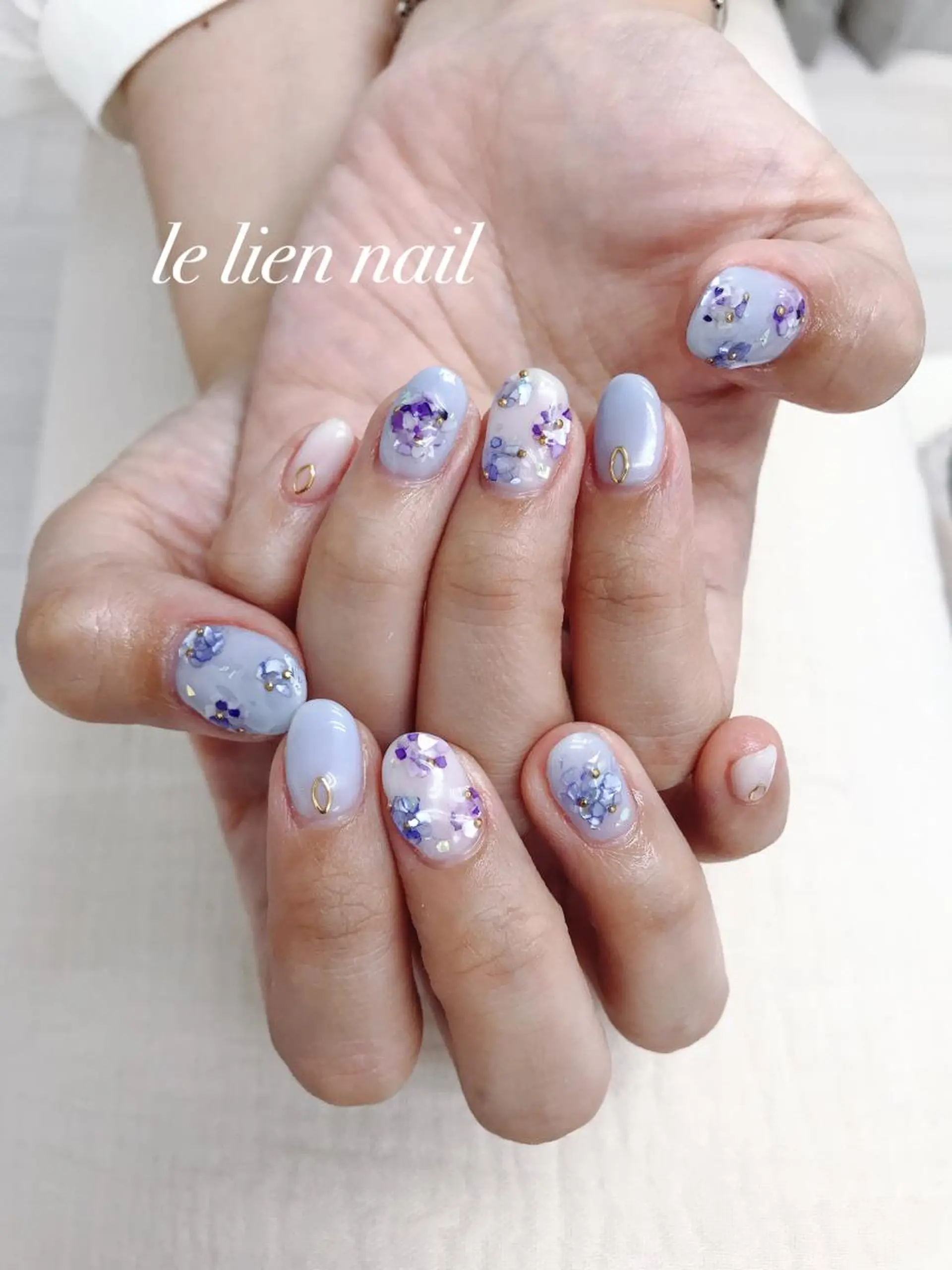ミディアム le lien nailのネイルデザイン