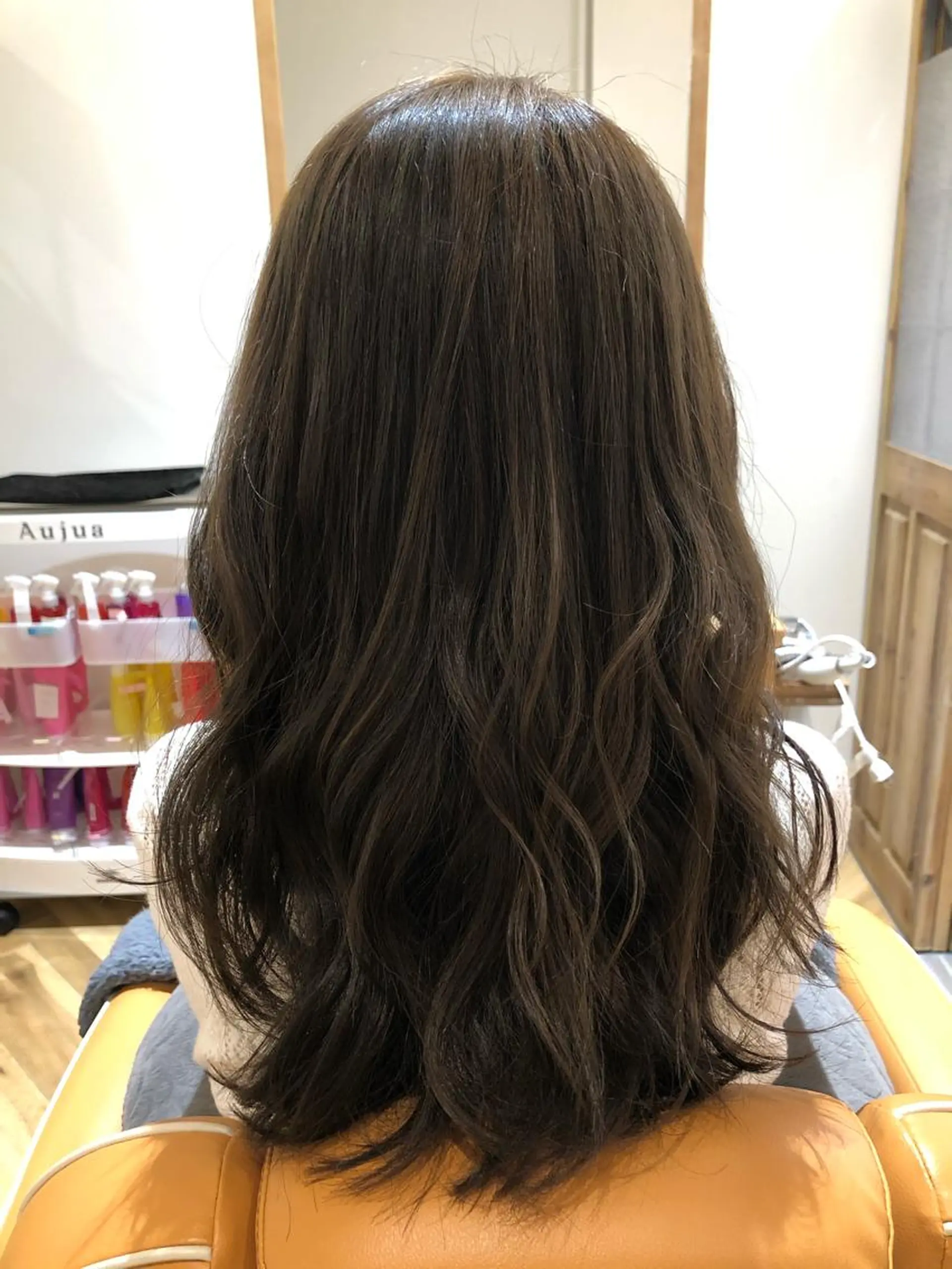 ロング カラー アクアカラー ミント ✨🌿大人可愛い愛さ れhair🌿✨松本のヘアスタイル