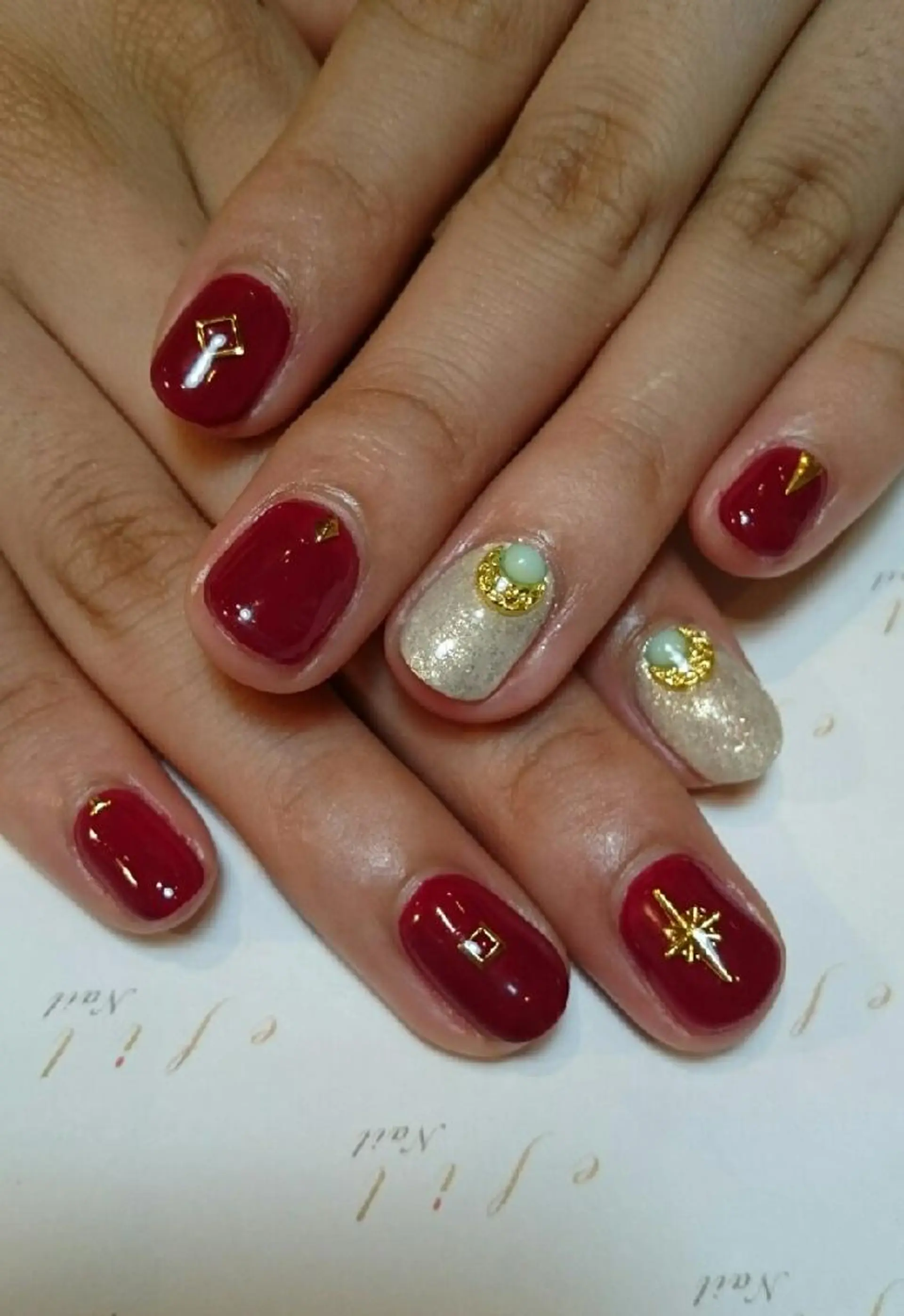 ネイル アートネイル みー shakushiroのネイルデザイン