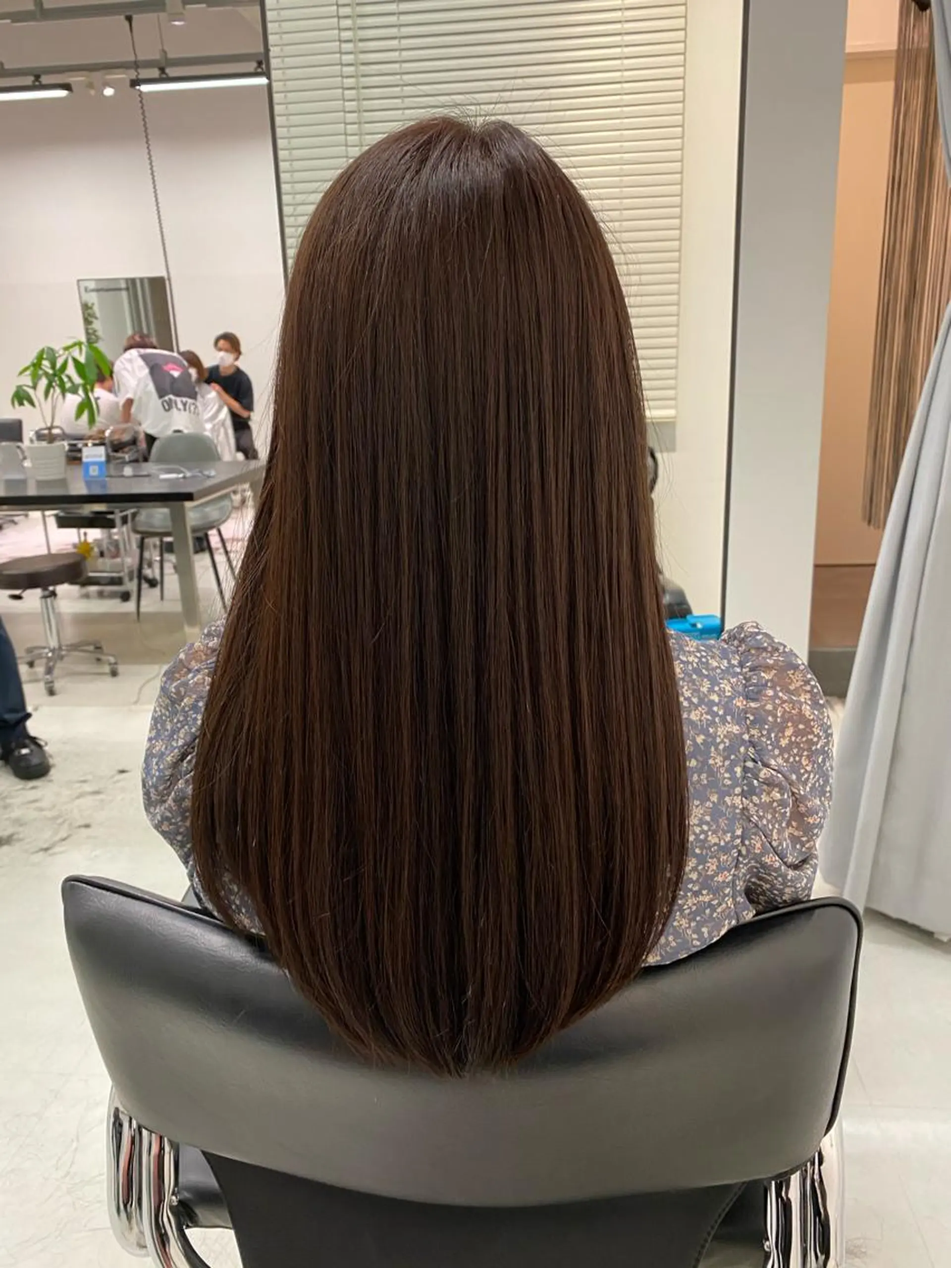 セミロング 縮毛矯正 トリートメント 似合わせ専門美容師 なかじまのヘアスタイル
