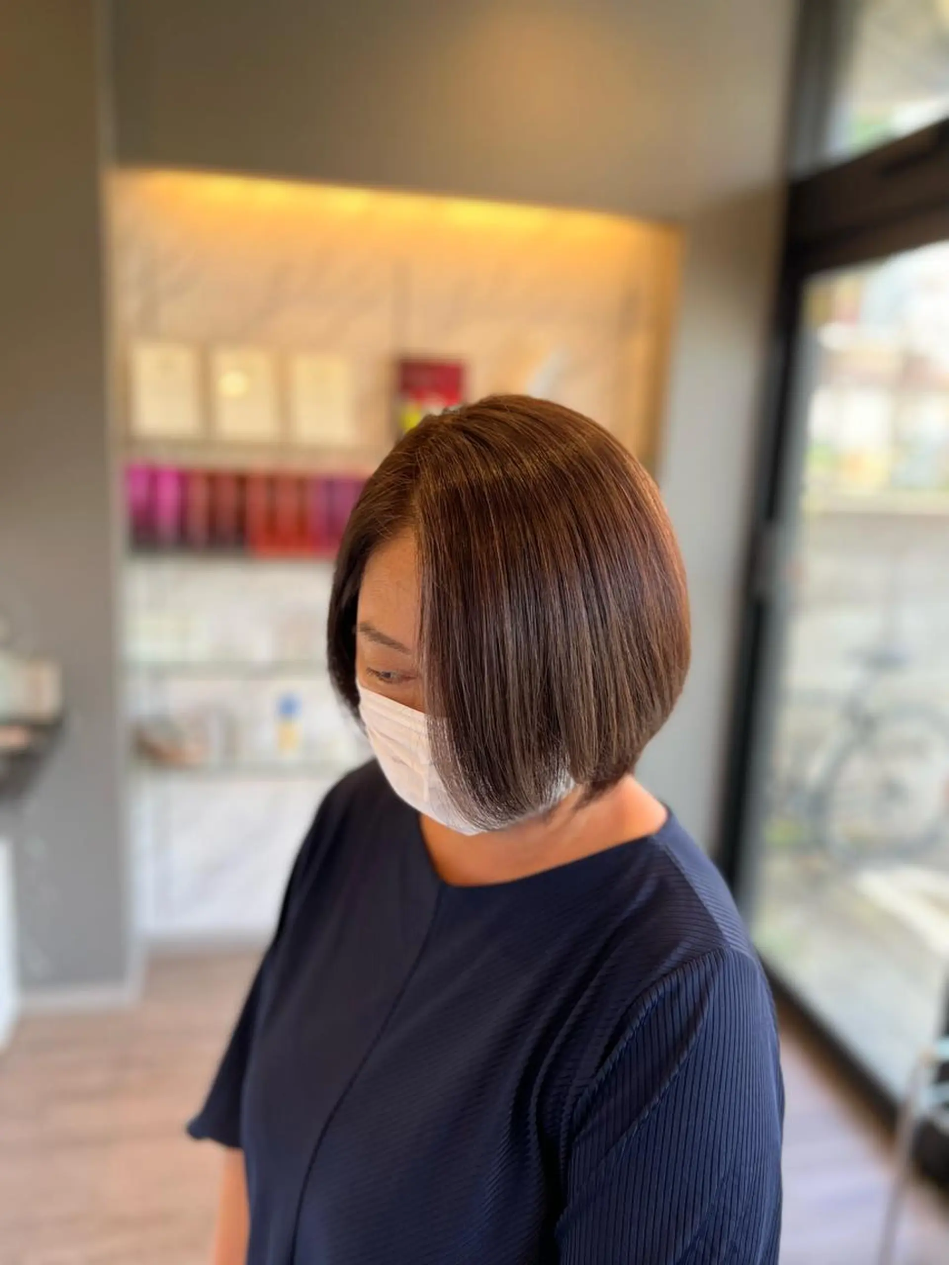 ショート 太白区/白髪ぼかし ハイライト/千葉達人のヘアスタイル