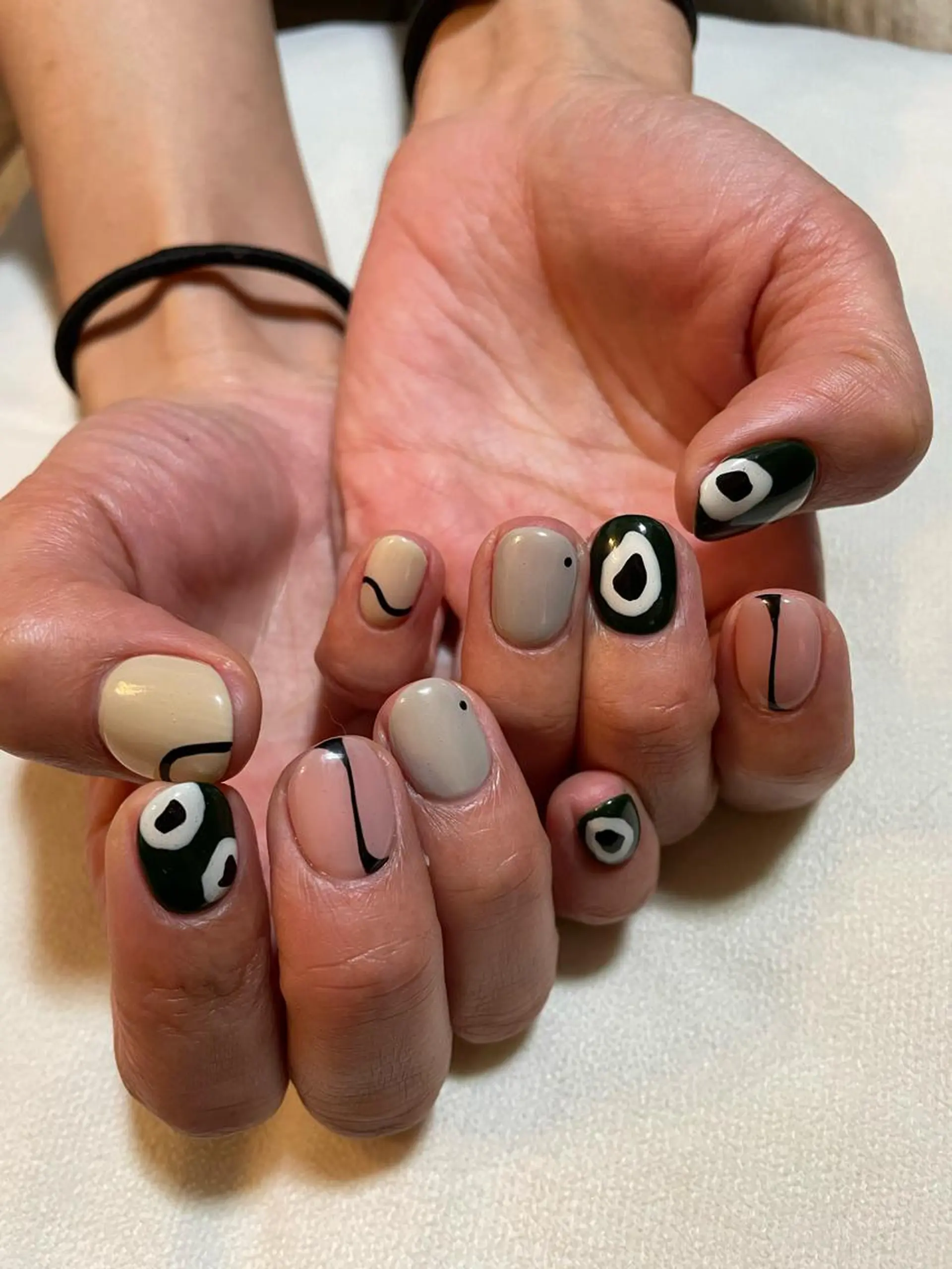 ネイル ニュアンスネイル シンプルネイル percent .%のネイルデザイン