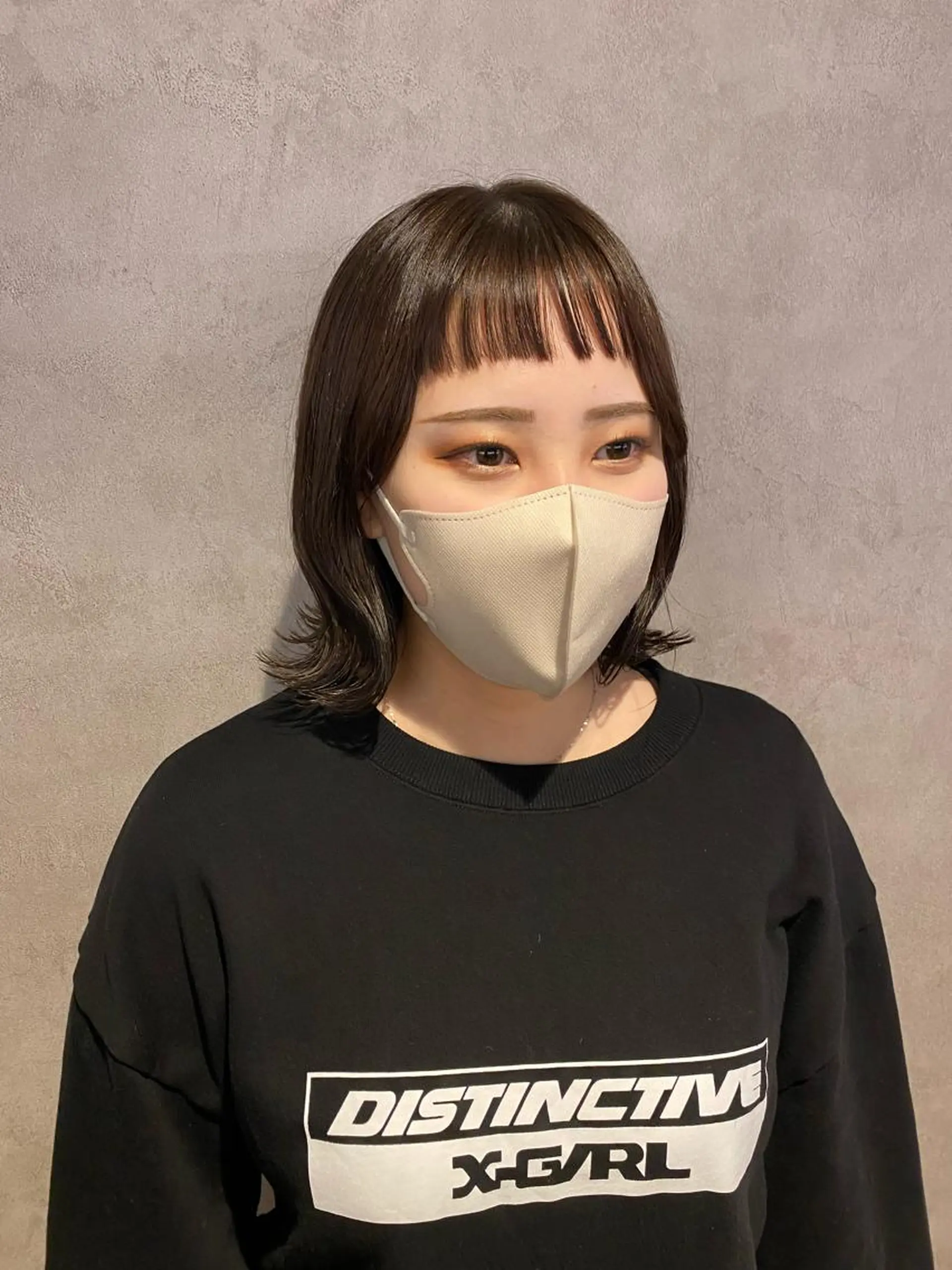 セミロング カラー stylist トモヤのヘアスタイル