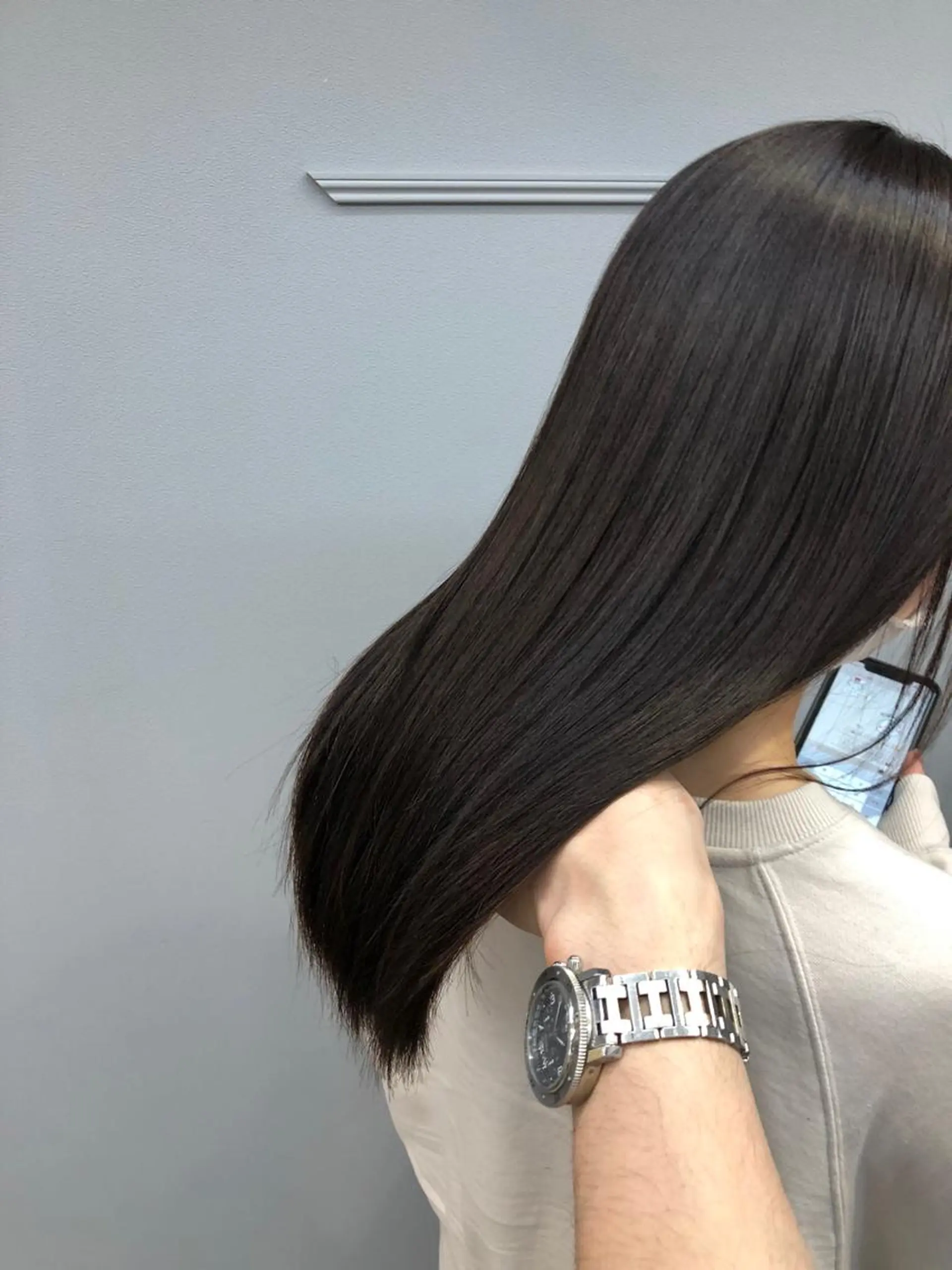 ロング カット ヘアカラー [仙台髪質改善]小原 弘之のヘアスタイル