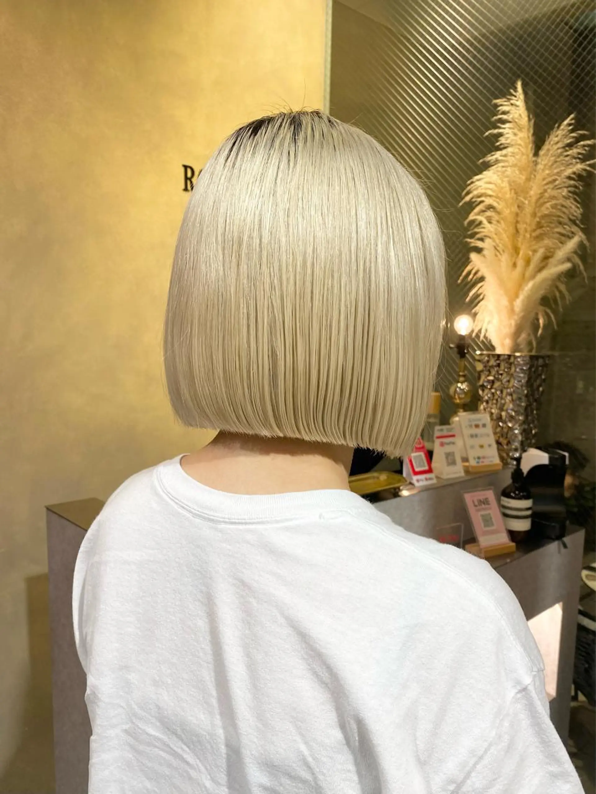 ショート ボブ 平成ギャル×韓国 mix💖MIKUのヘアスタイル