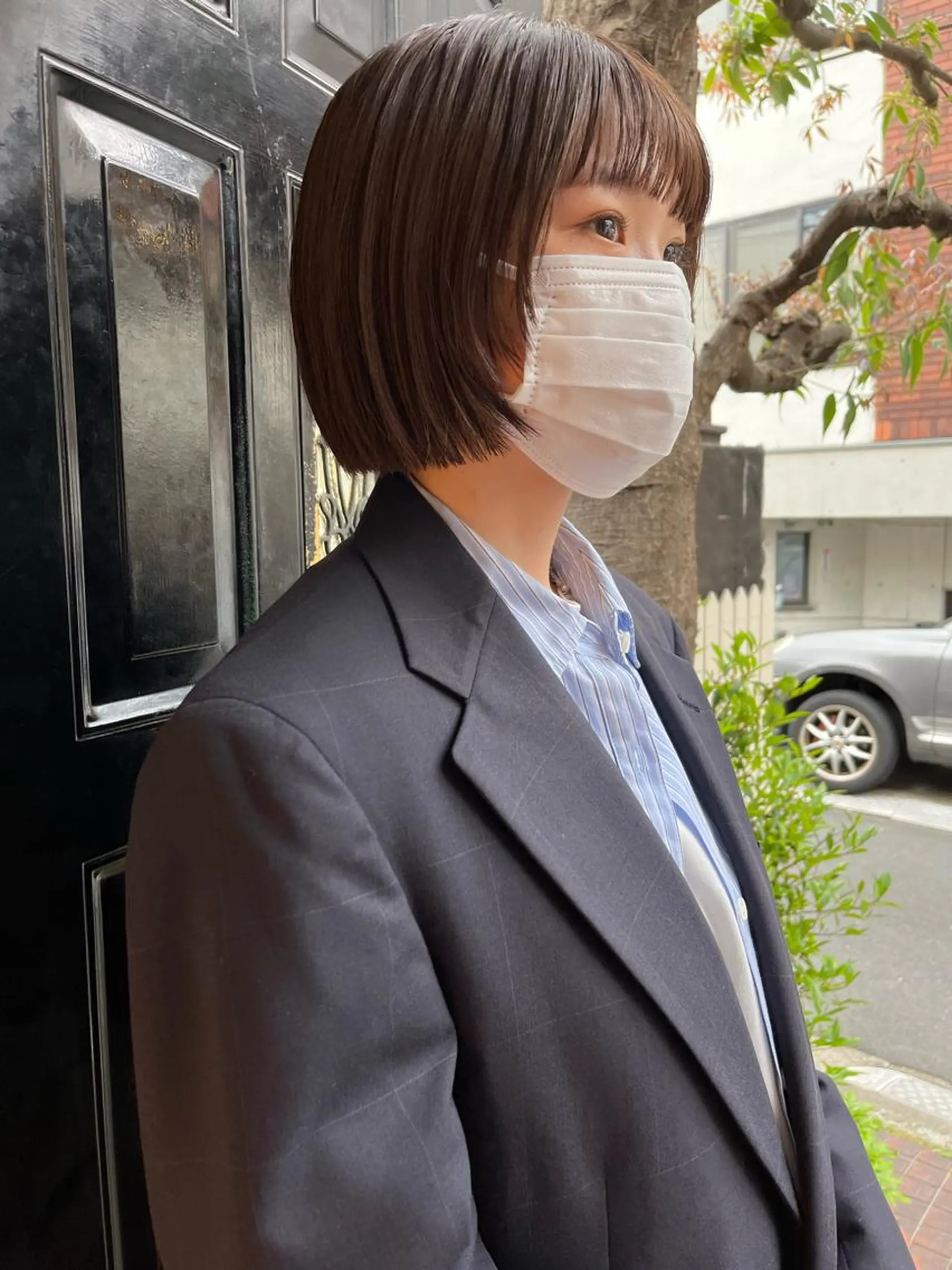 ショート カラー eri kinjoのヘアスタイル