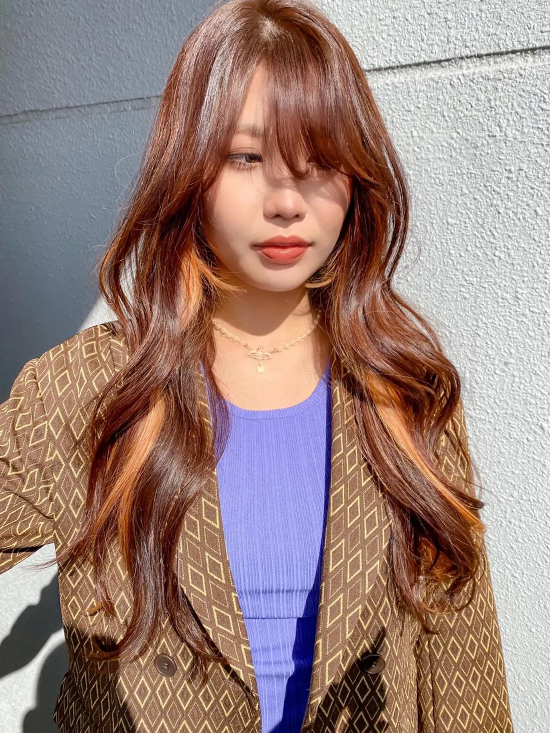 ロング カット ヘアカラー 縮毛矯正 トリートメント 🩵縮毛矯正/ブリー チ/髪質改善/いつかのヘアスタイル