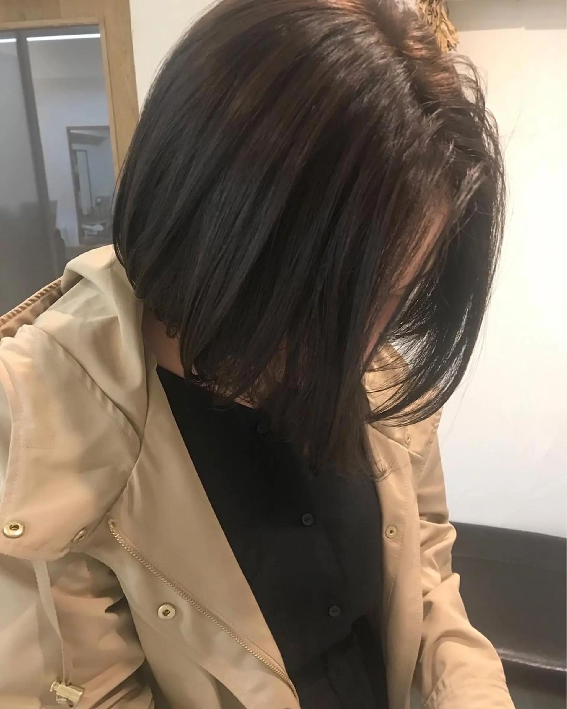 ショート カラー クニモトハルナ ボブ/柔らかカラーのヘアスタイル