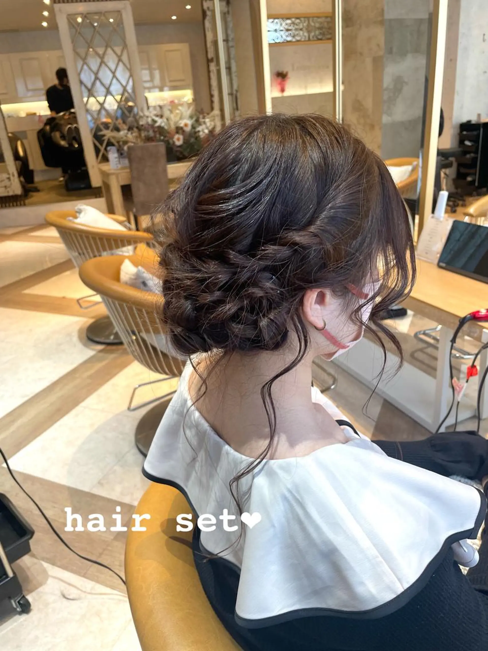 ヘアアレンジ Kanami/韓国風 /艶カラーのヘアスタイル