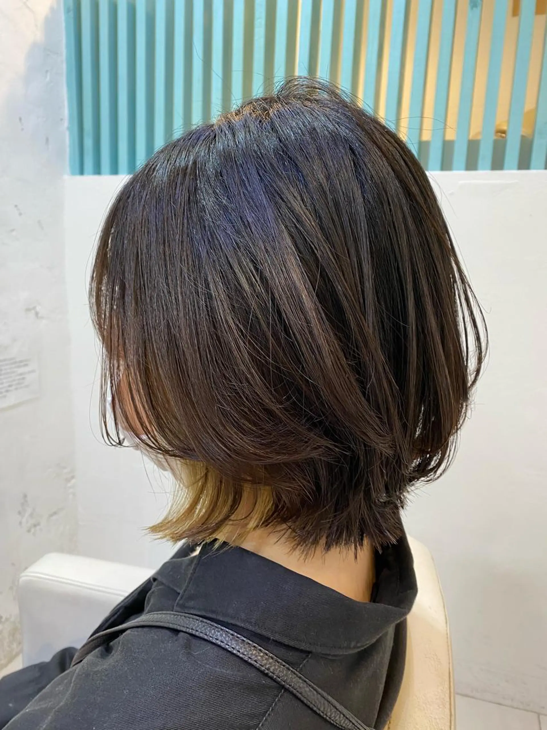 ミディアム カラー ヘアアレンジ マツエク・マツパ アイブロウ ボブ くびれヘア 透明感カラー🫧ヘア セット🫧松本菜月の眉毛・アイブロウイメージ