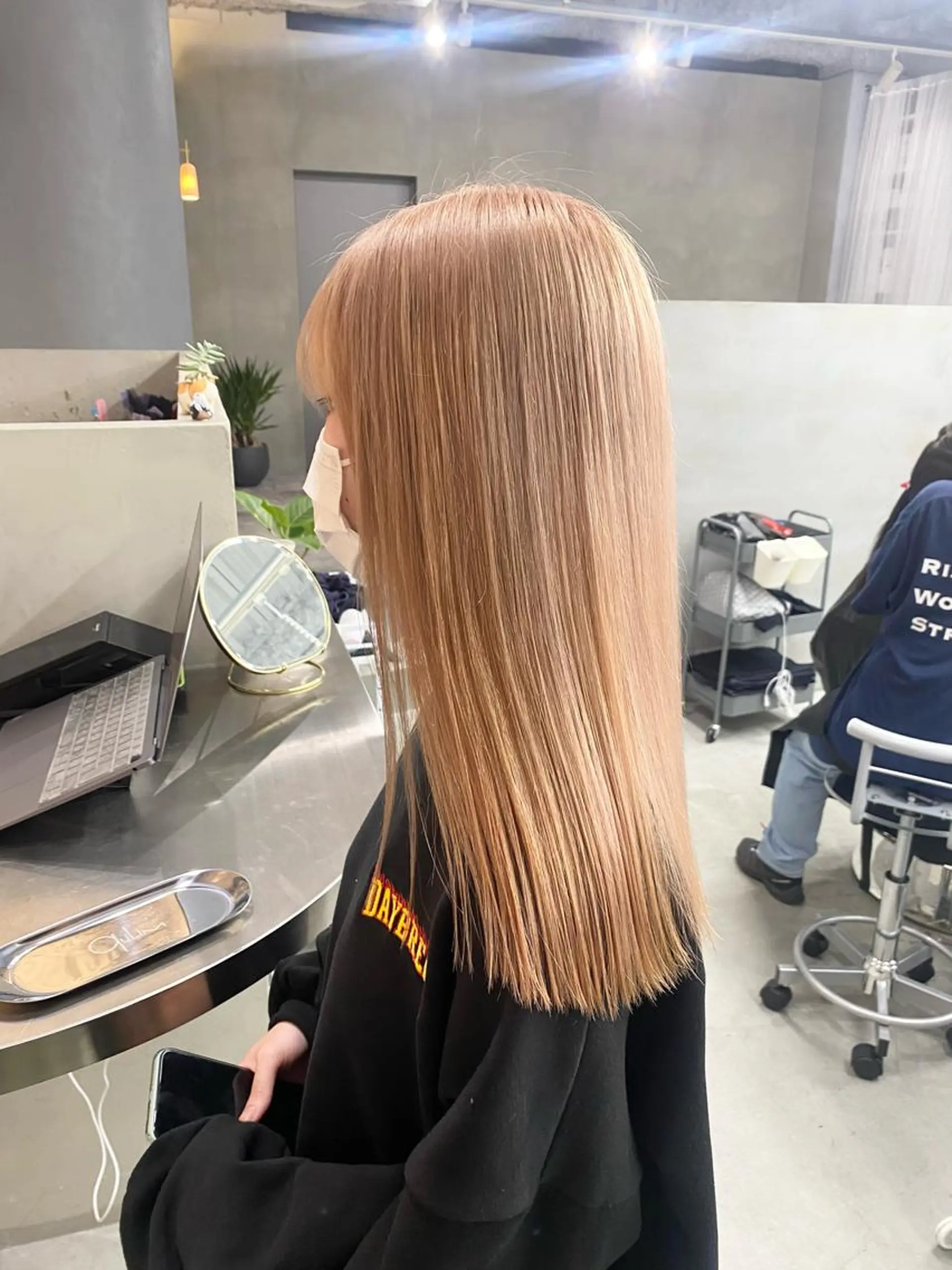 ロング qulim所属・前橋 姫奈のヘアスタイル