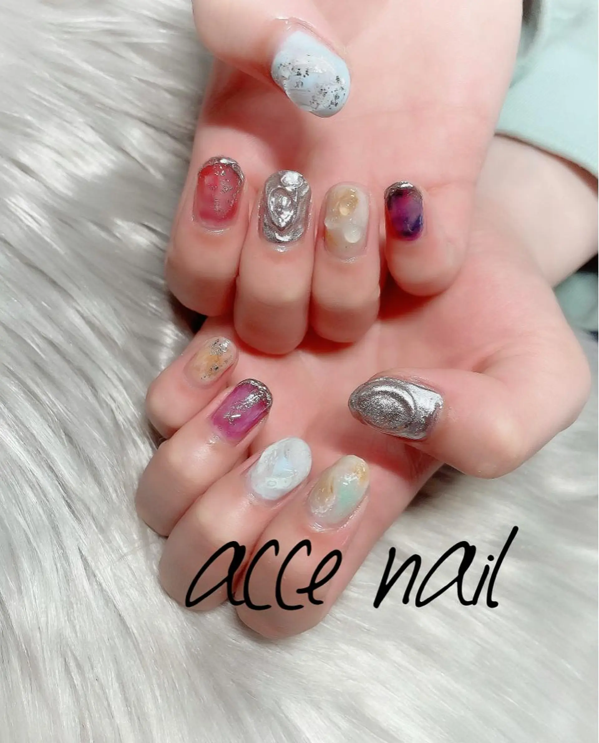 ネイル 持ち込み atsuco ✴︎のネイルデザイン