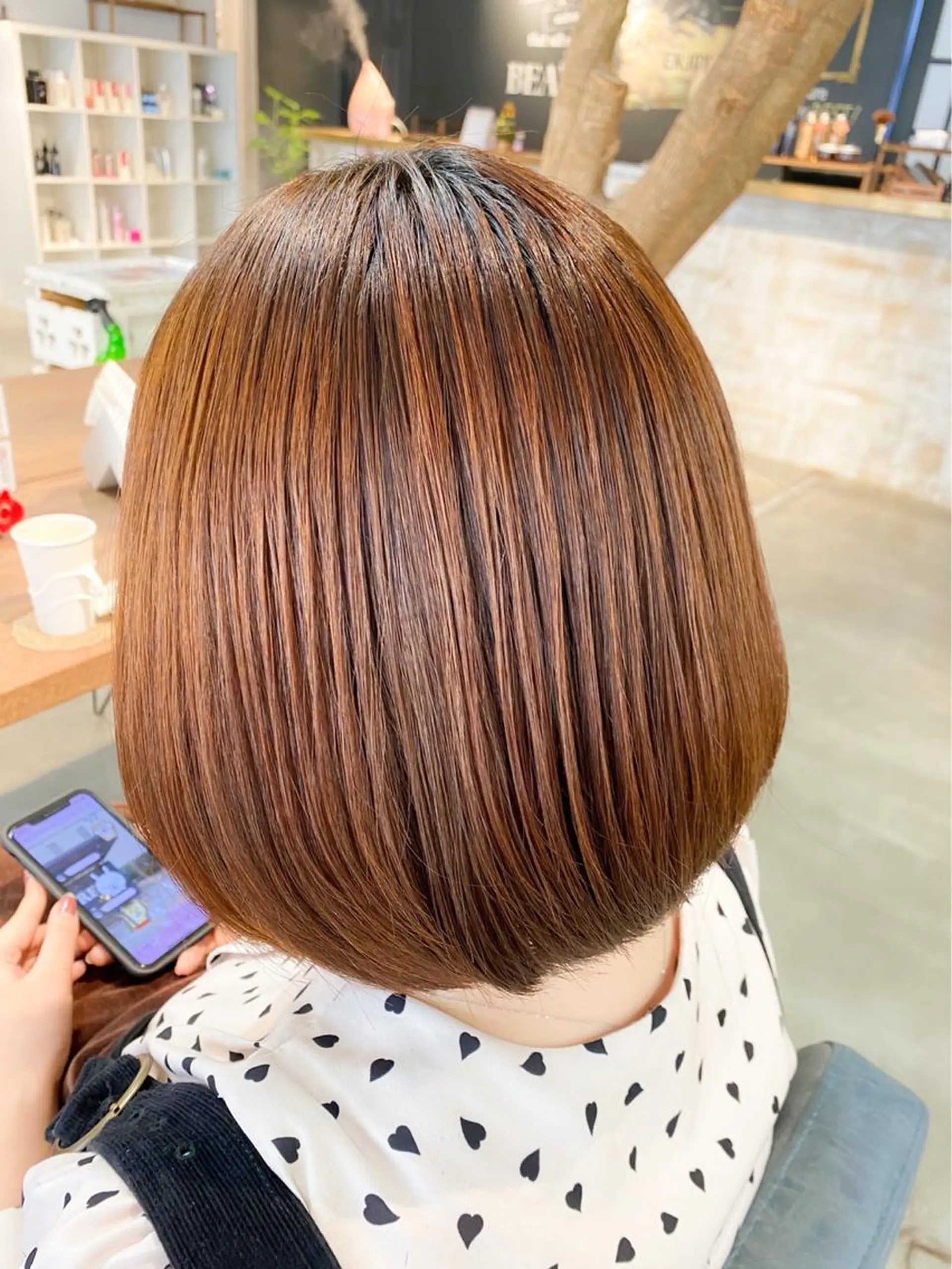 ミディアム 東野 拓海のヘアスタイル