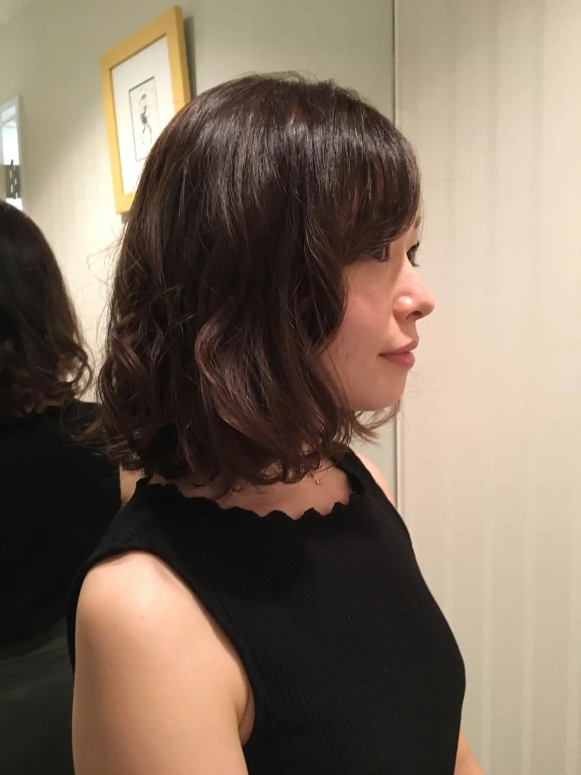 ショート カラー たなか ちあきのヘアスタイル