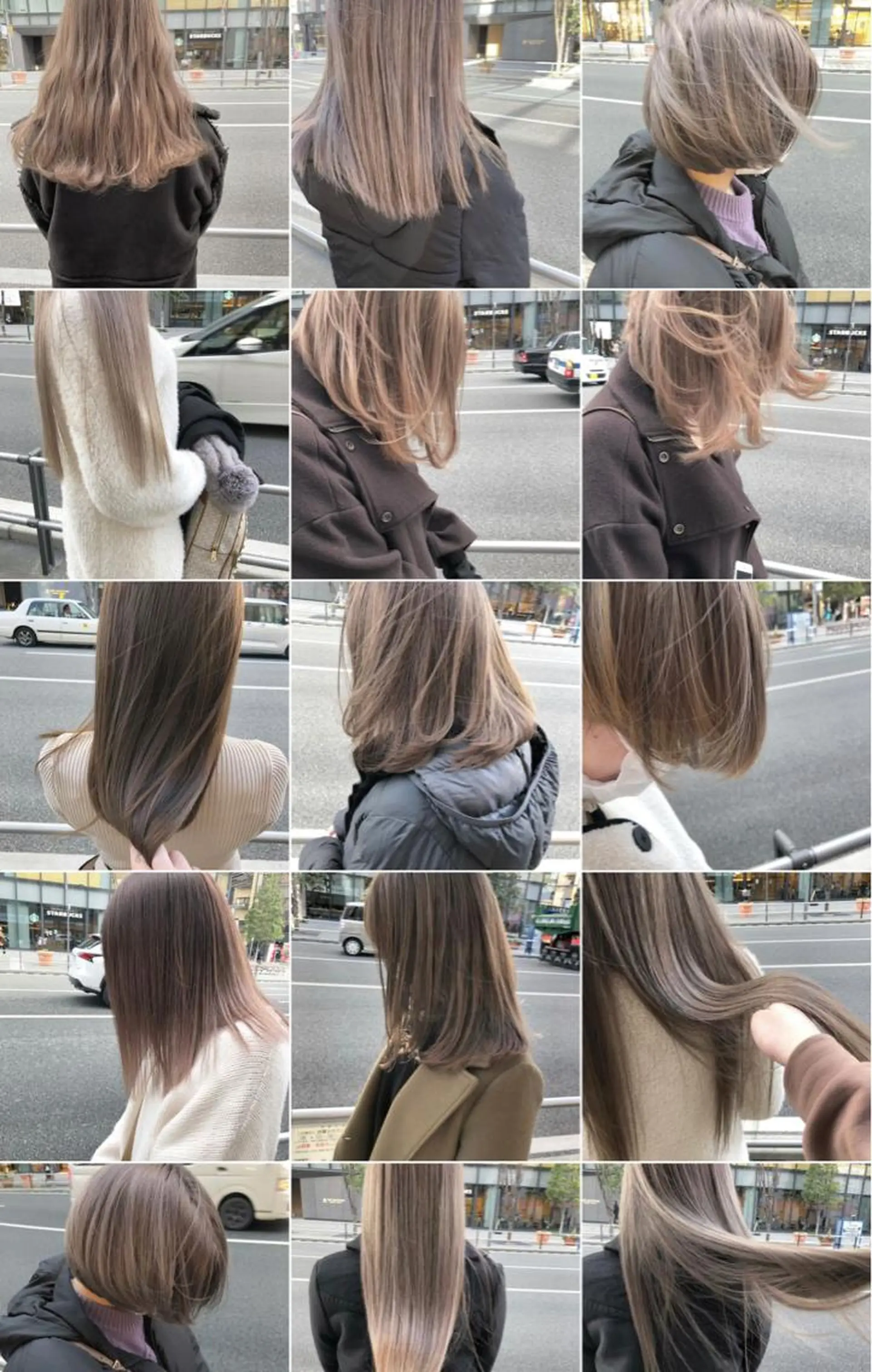 カラー ベージュカラー miri髪質改善 久留米/韓国のヘアスタイル