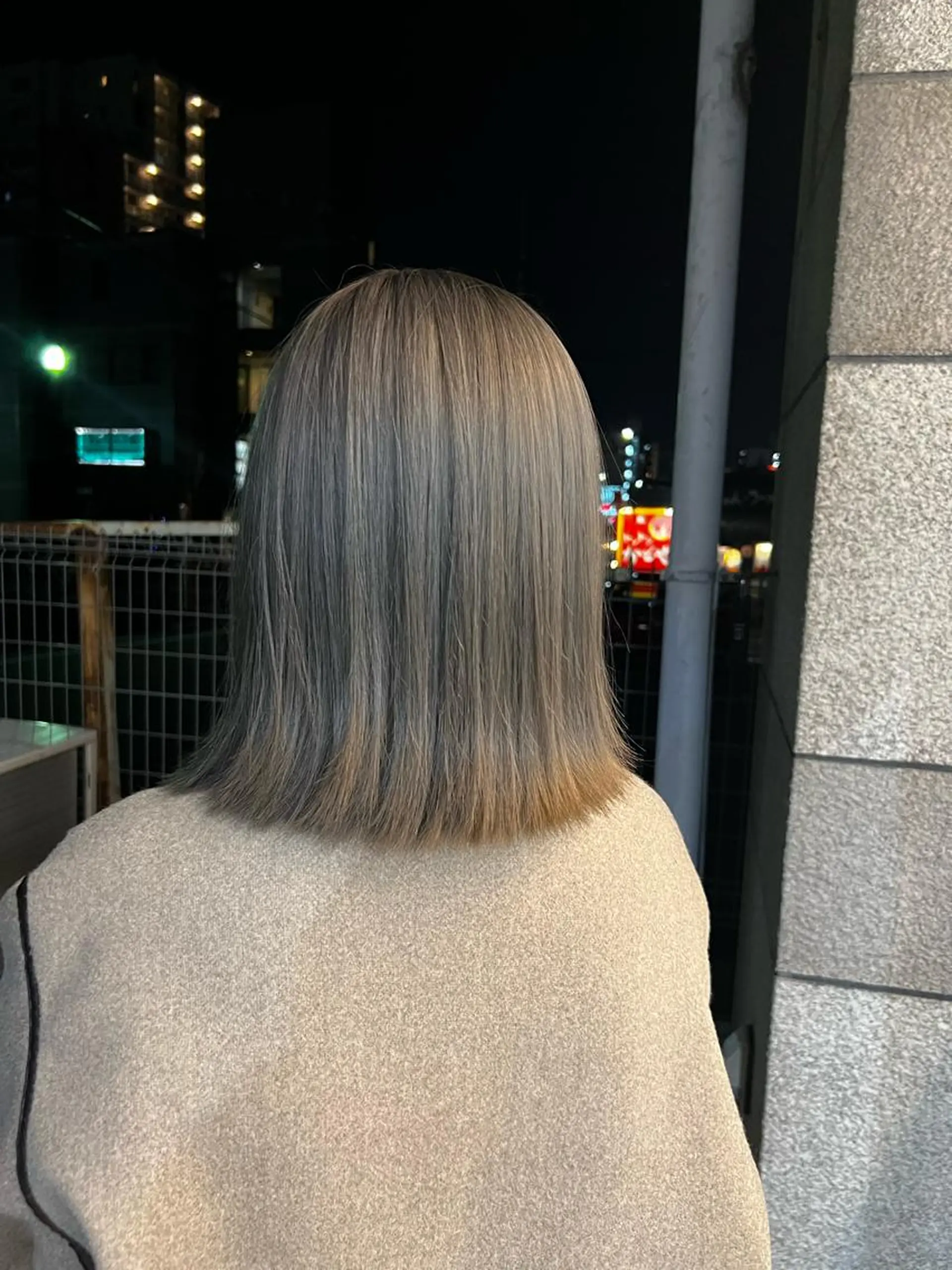 カラー アッシュ 椎葉 みはるのヘアスタイル