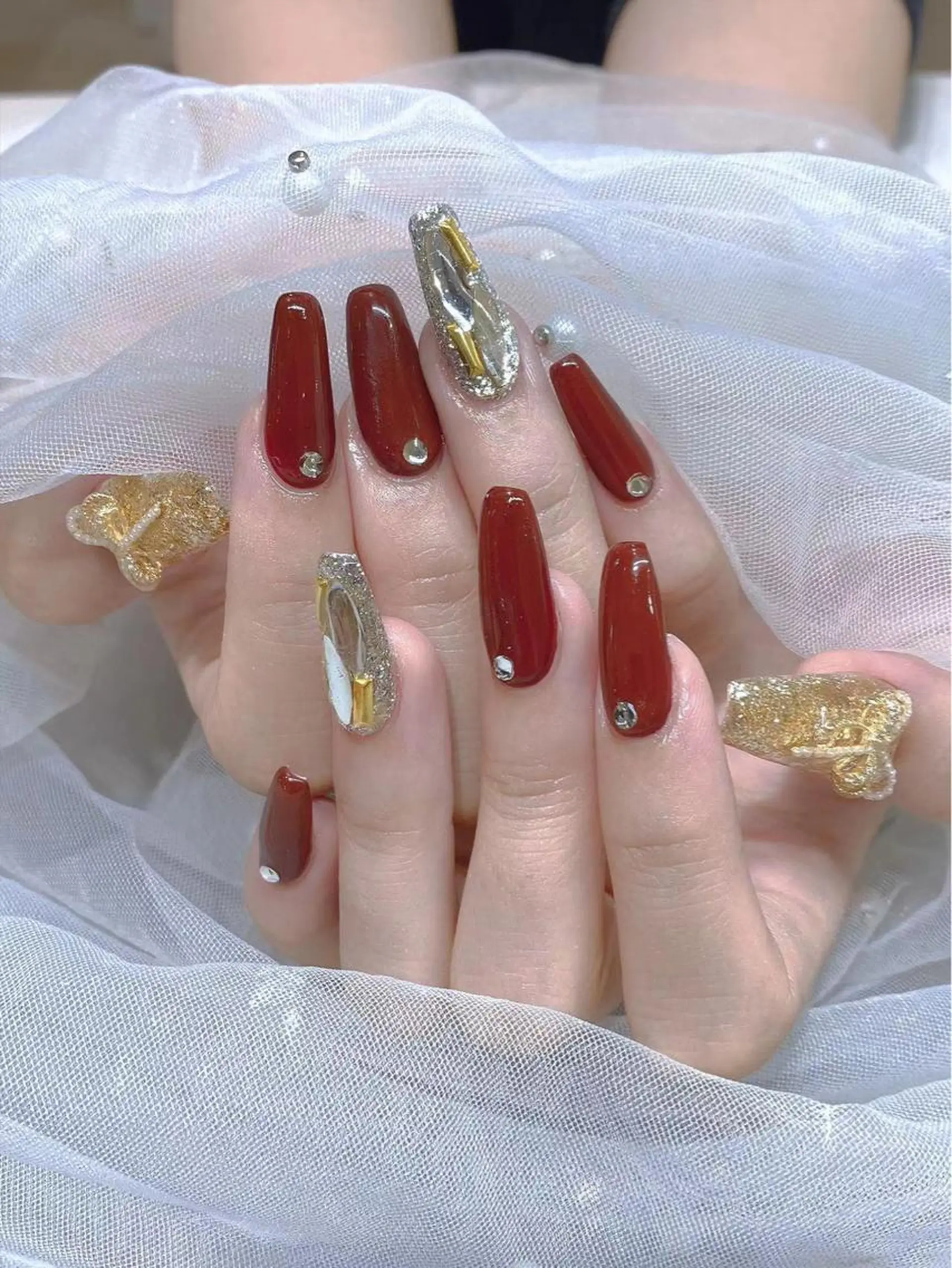 ネイル 長さだし専門店 M2　rikaのネイルデザイン