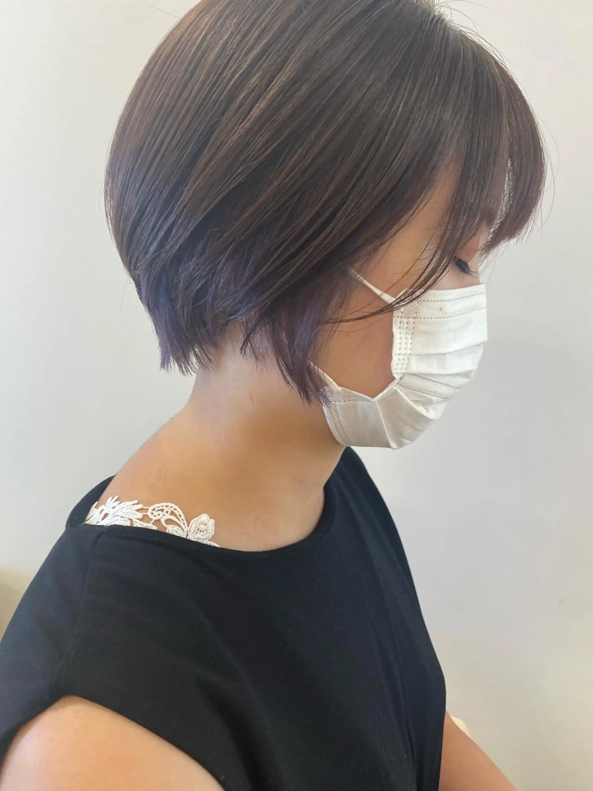 ショート カラー ヘアカラー レイヤー/ウルフ🤎 mayo.のヘアスタイル