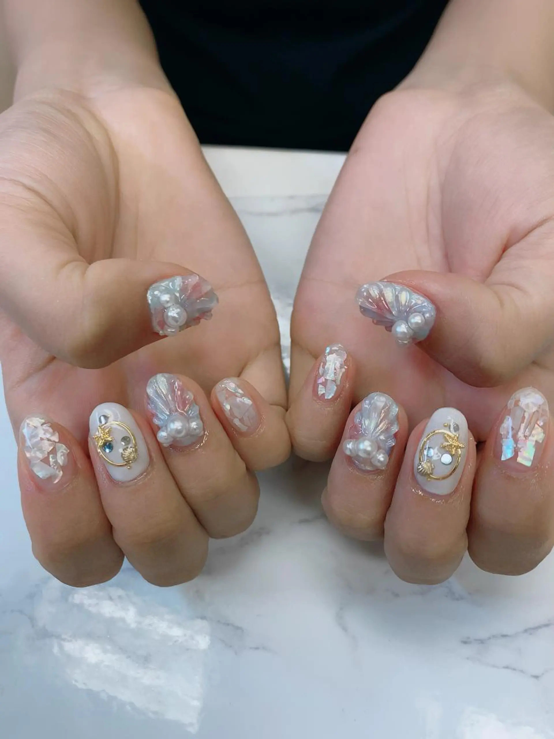 ショート JNA認定講師🌸 RIEのネイルデザイン