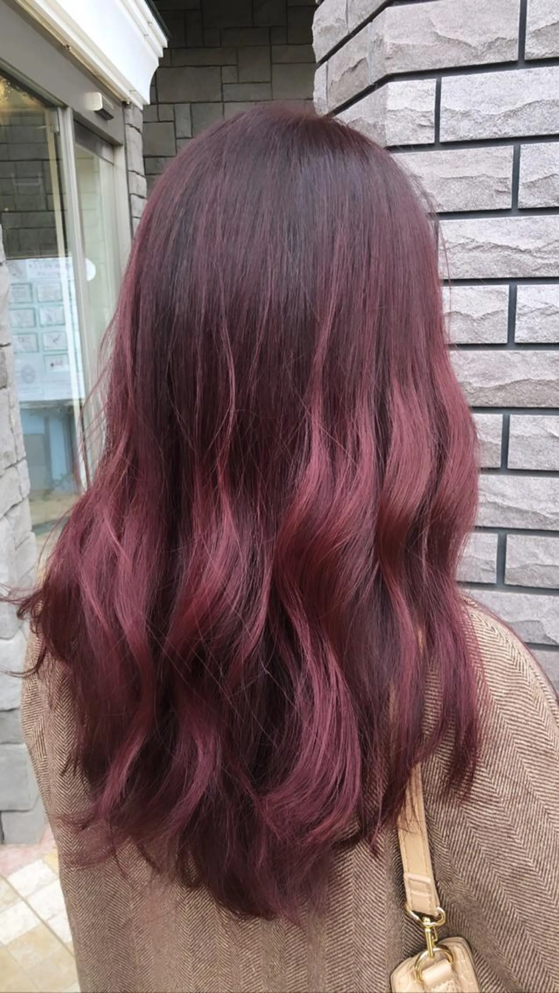 ミディアム ピンクラベンダー kyosuke 透明感カラーのヘアスタイル