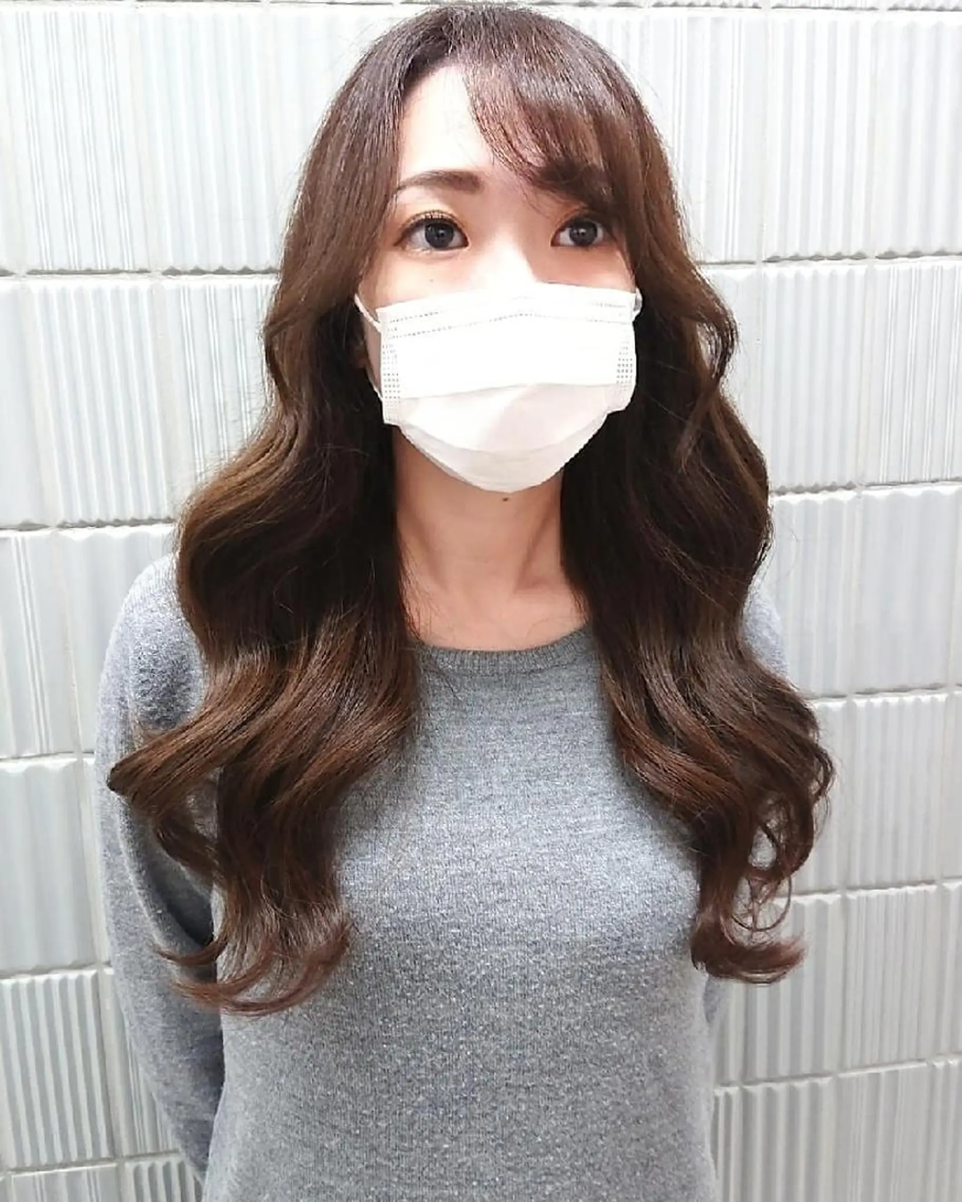 ロング ヘアアレンジ ヨシンモリ 韓国風ヘア ロング ヘアカラー トリートメント 南 ちひろのヘアスタイル