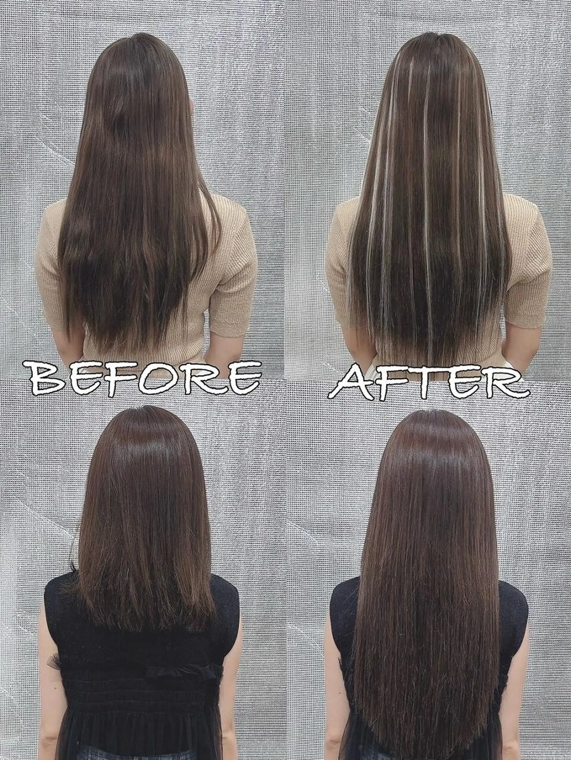 ロング カラー ヘアアレンジ シールエクステ バレイヤージュ ブリーチ ケアブリーチ ダブルカラー LIP 大阪本店 エクステ 堀谷和孝のヘアスタイル