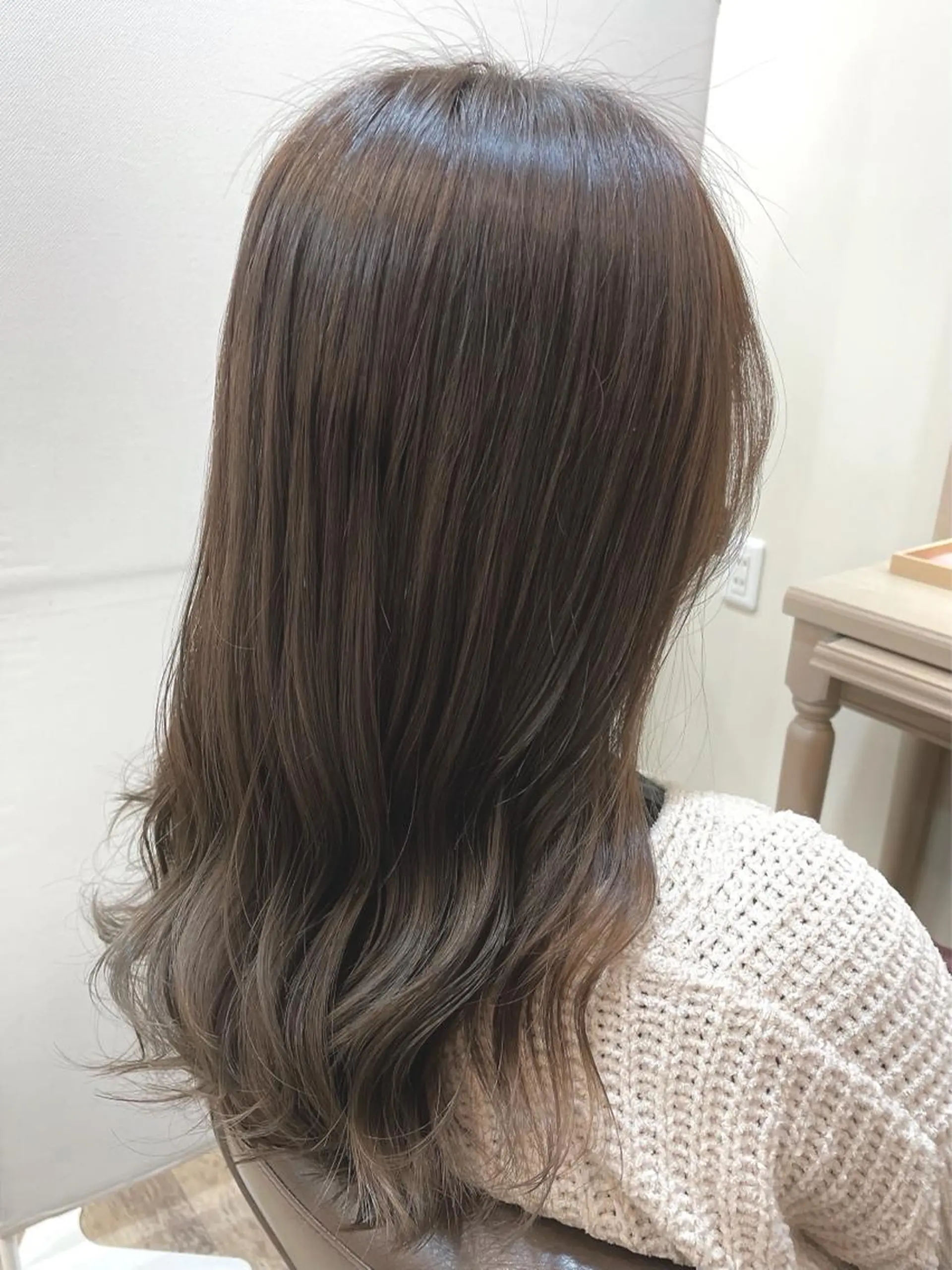 ロング カラー グレージュ メンズパーマ🌀/ 中村郁未のヘアスタイル