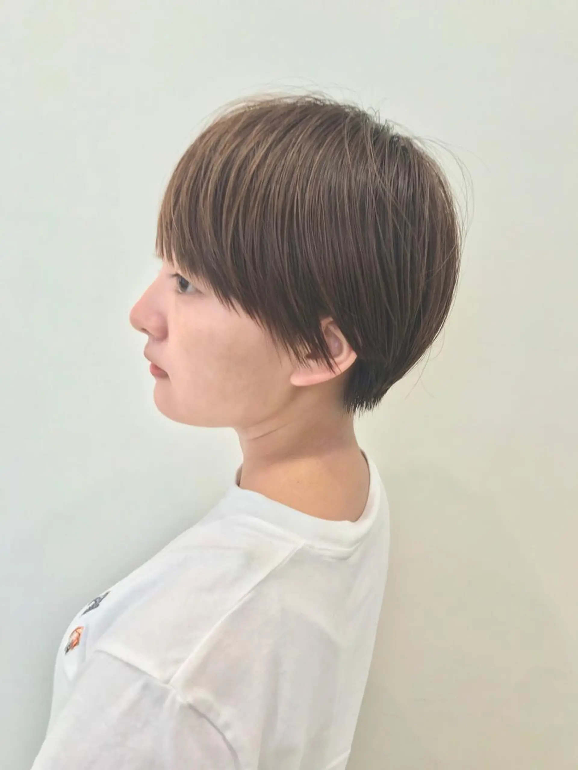 ショート クロスパーマ松永裕久 似合わせカットのヘアスタイル